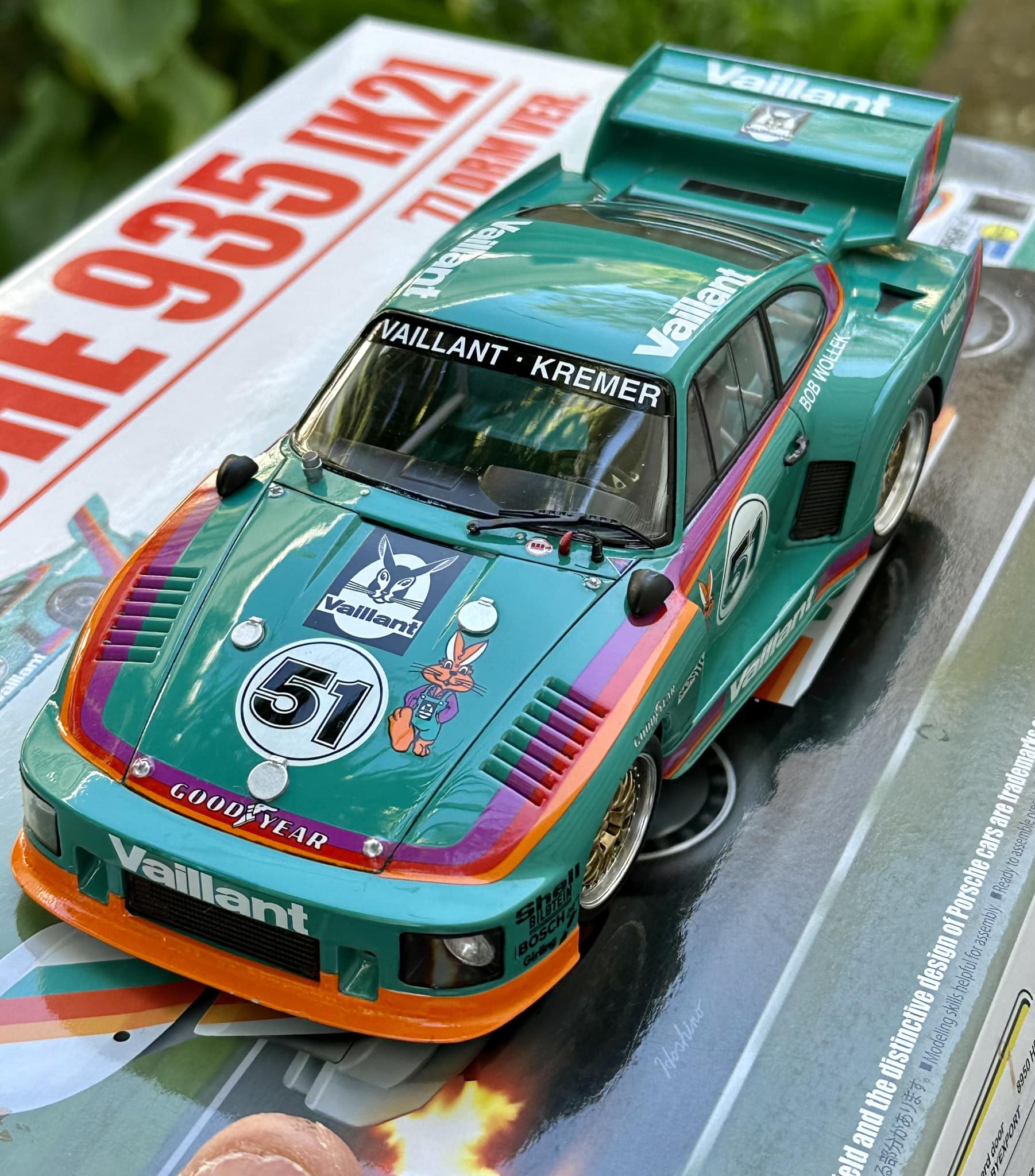 自動車 TAMIYA 1/20 Porsche 935 Vaillant We have the re-released Tamiya 1/20 Porsche 935 Vaillant in stock!