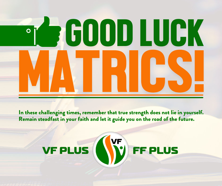 The FF Plus... - Vryheidsfront Plus / Freedom Front Plus | Facebook