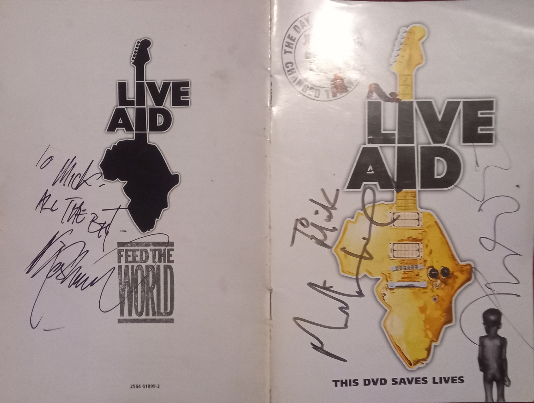 40 years ago, Live aid!!! I was only 10, but sod that, here's