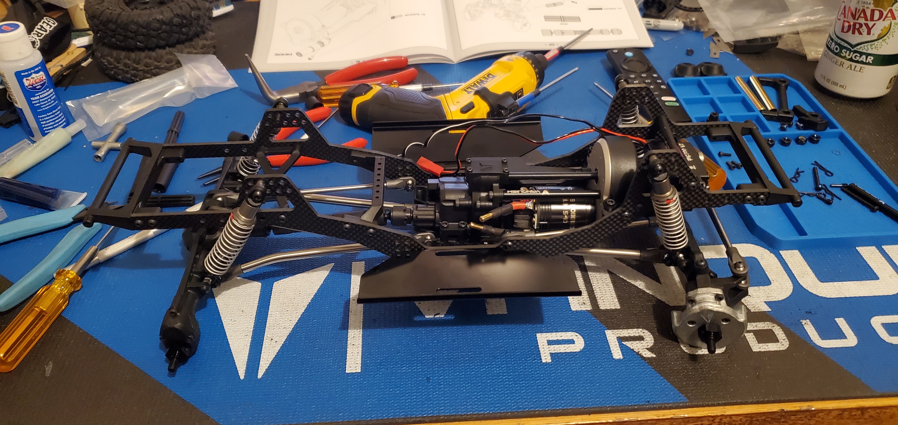 Setting up a new Vanquish Products kit