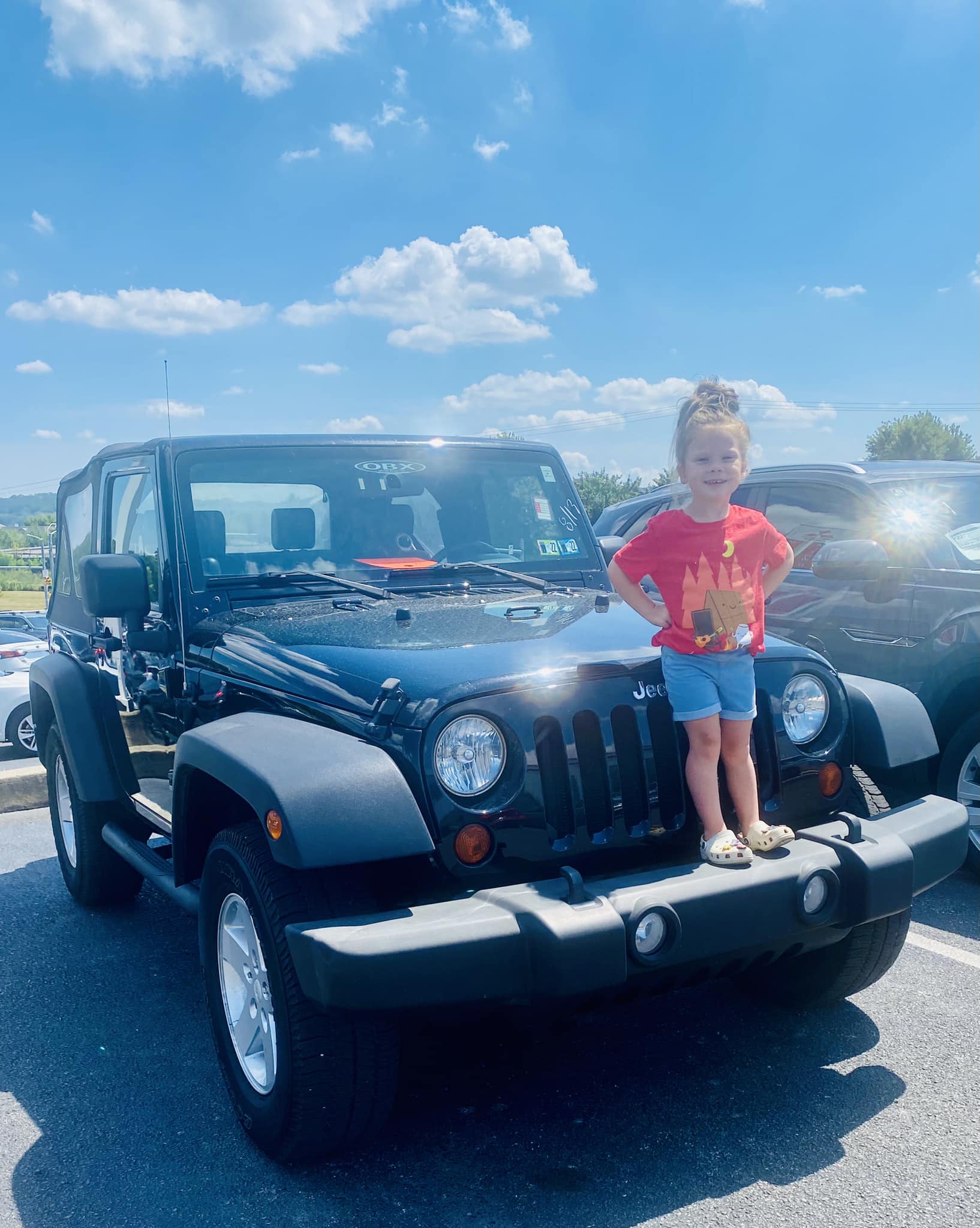 New Jeep Wrangler for my girl and me