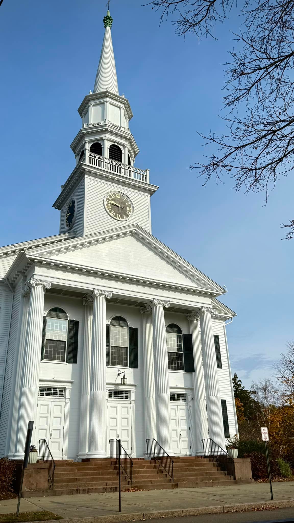 Historical First Congregational Church of Guilford in Connecticut