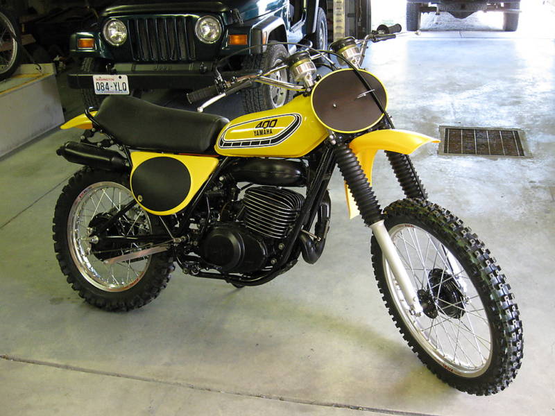 My 1976 Yamaha YZ400, Mint