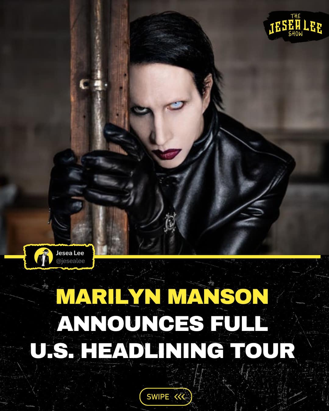 Marilyn Manson live at The Fillmore New Orleans on May 21