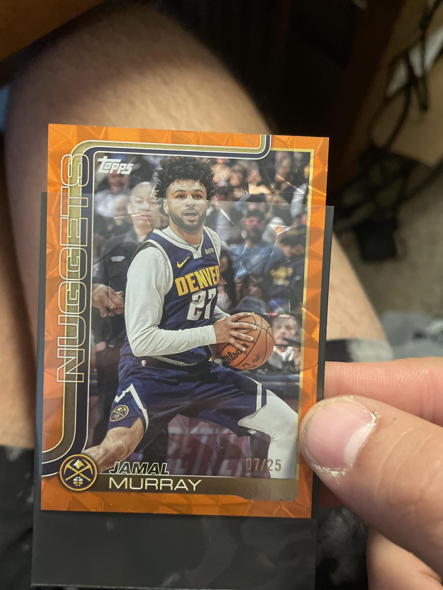 I was going through my cards and I found this Jamal Murray ￼1/1