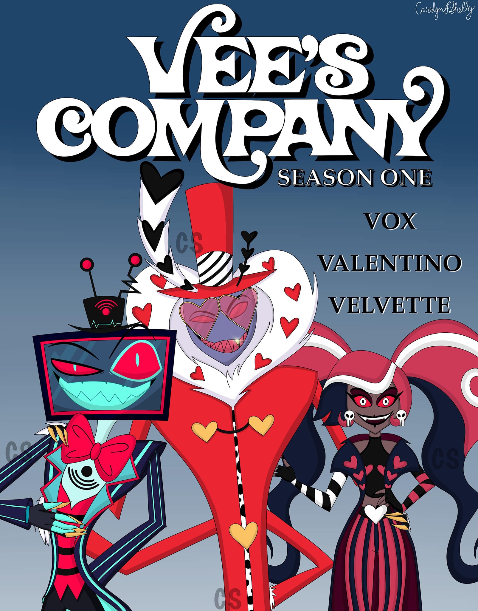 Hazbin Hotel fan art by Vee's Company