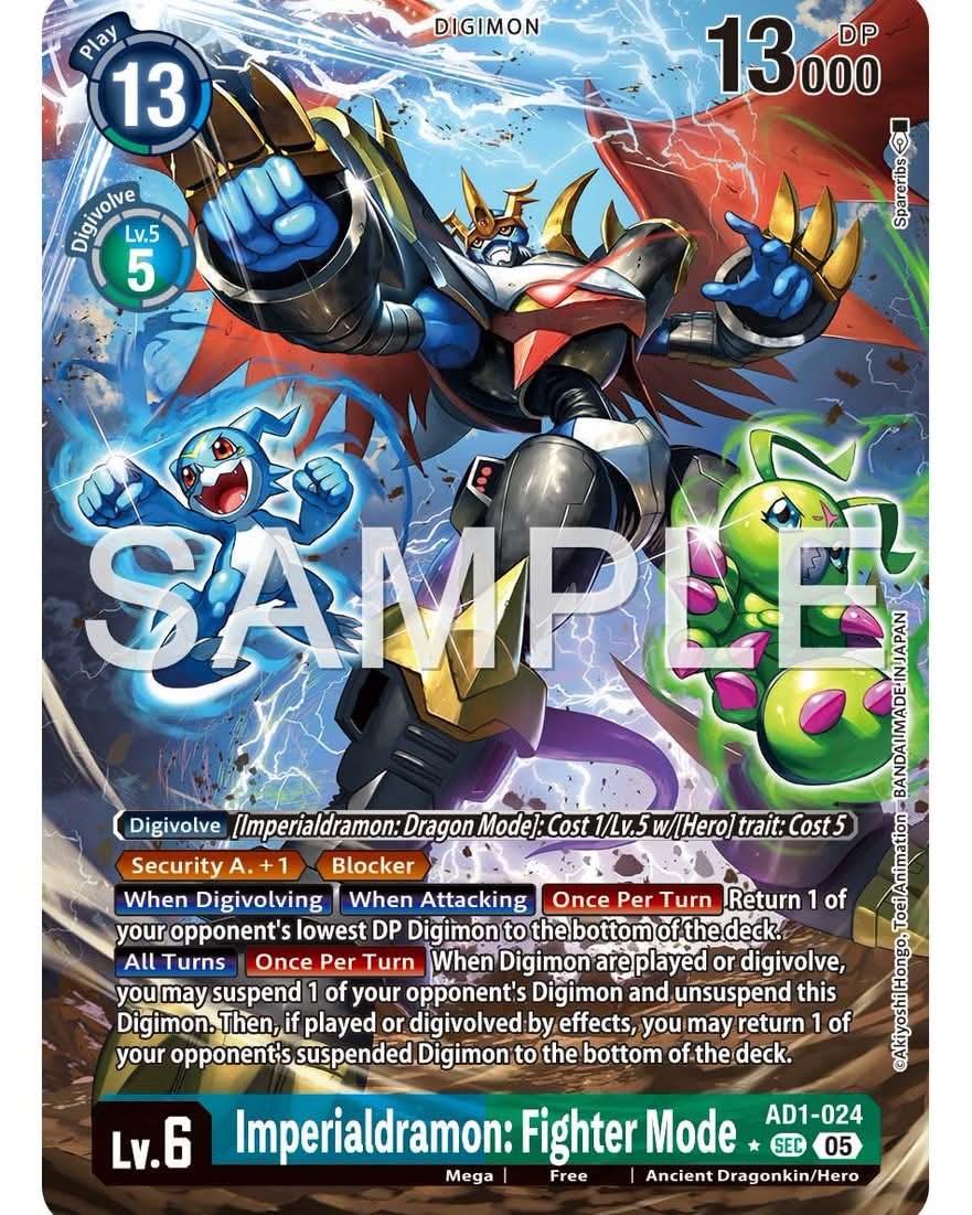 imperialdramon digimon card Dragon Mode [BT3-111] [Release Special Booster Ver.1.5]  Black Swamp Games after Super Rare Imperialdramon Digimon New Awakening Super Rare