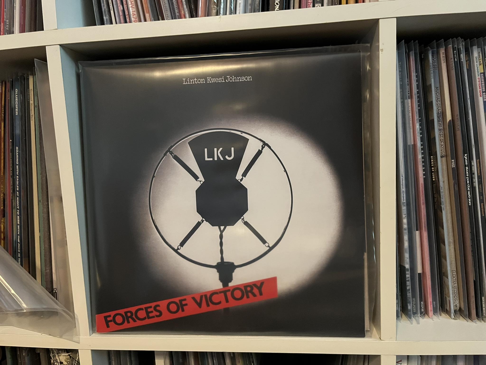 Linton Kwesi Johnson - Forces of victory. First spin of the day by 