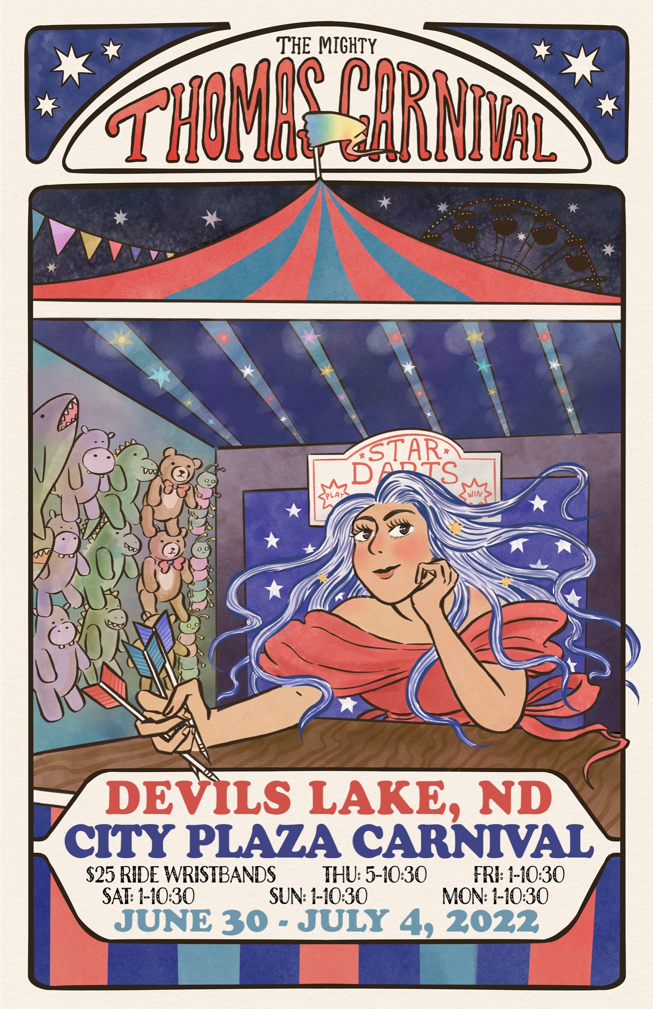 Mighty - Appearing in Devils Lake this Thursday June 30-Monday