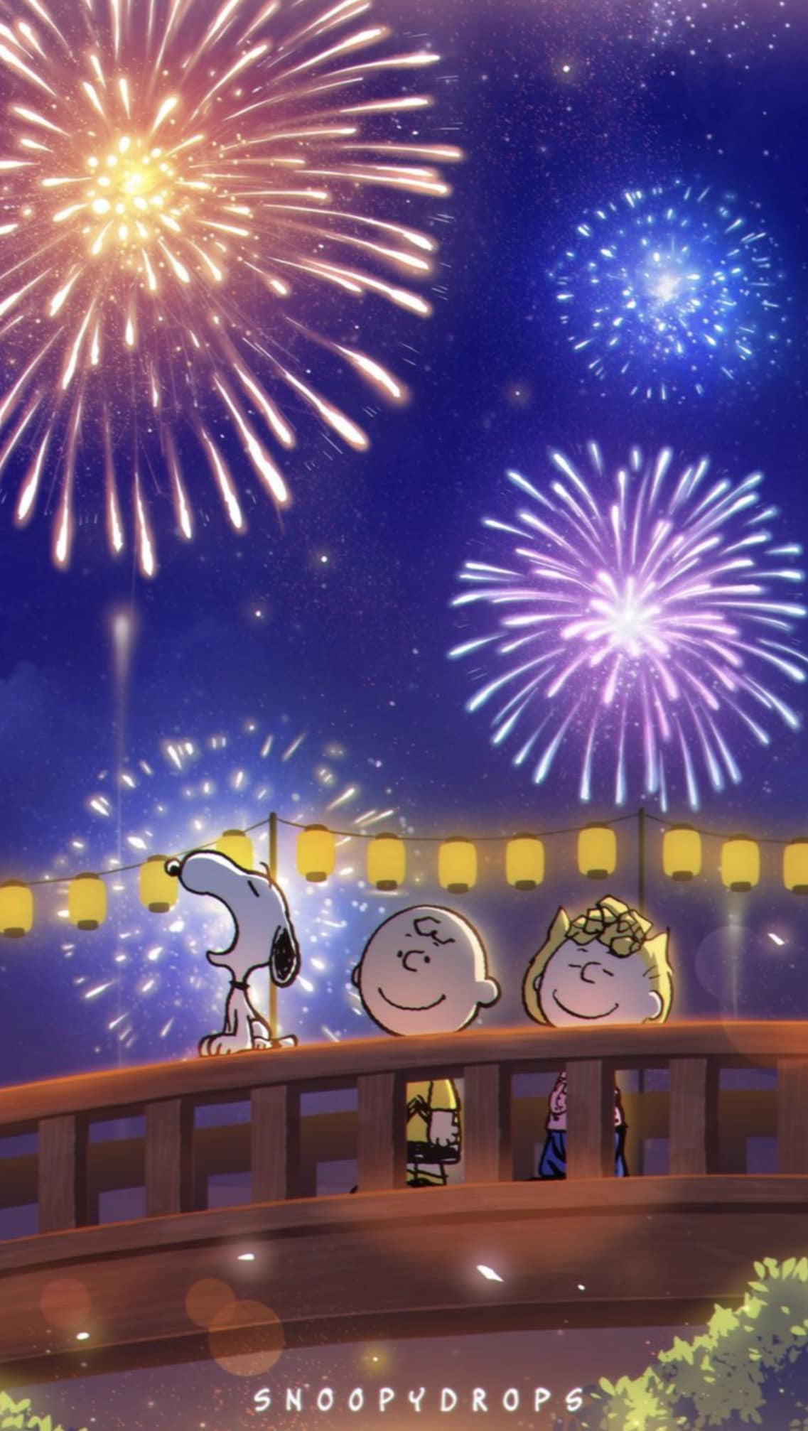 Enjoy the fireworks, Snoopy Nation!! 🎇🎆🎇