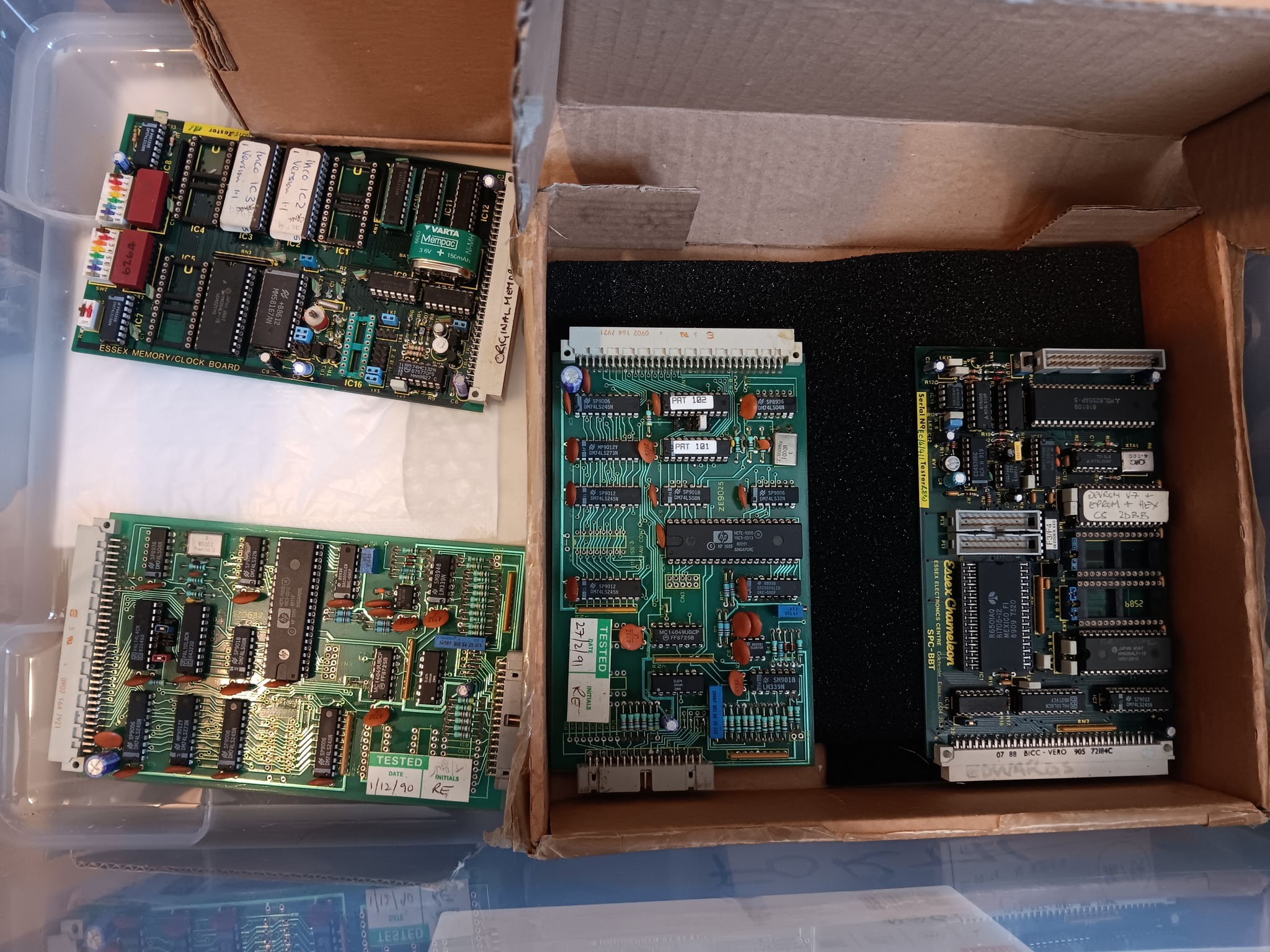 What is the Essex Chameleon microcomputer system?