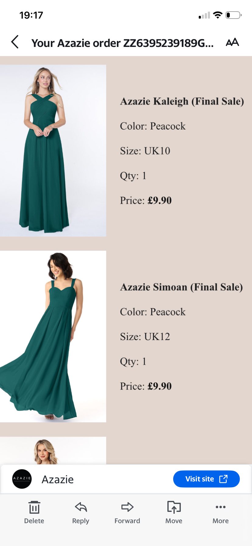 when do bridesmaid dresses go on sale Just wanted to post a little FYI to anyone looking to order their from Azazie, they have a today meaning a whole load of their dresses are only £ Full Collection Navy Blue Chiffon Bridesmaid Size:US 12-16