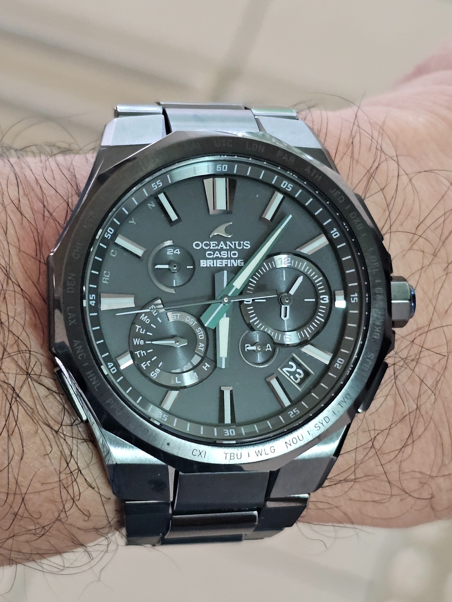 Oceanus OCW-T6000BR-1AJR Briefing 25the anniversary limited edition