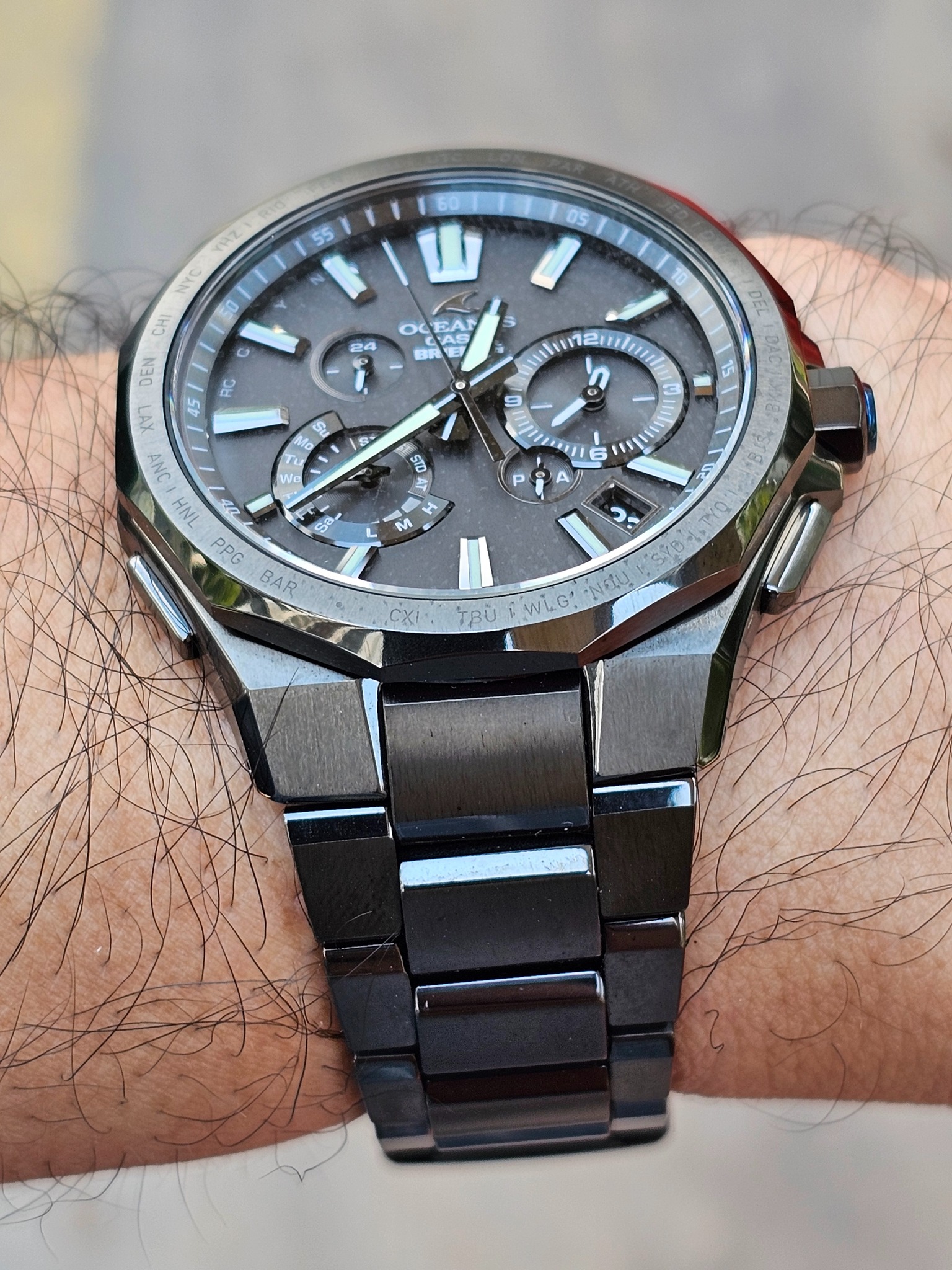 Oceanus OCW-T6000BR-1AJR Briefing 25the anniversary limited edition