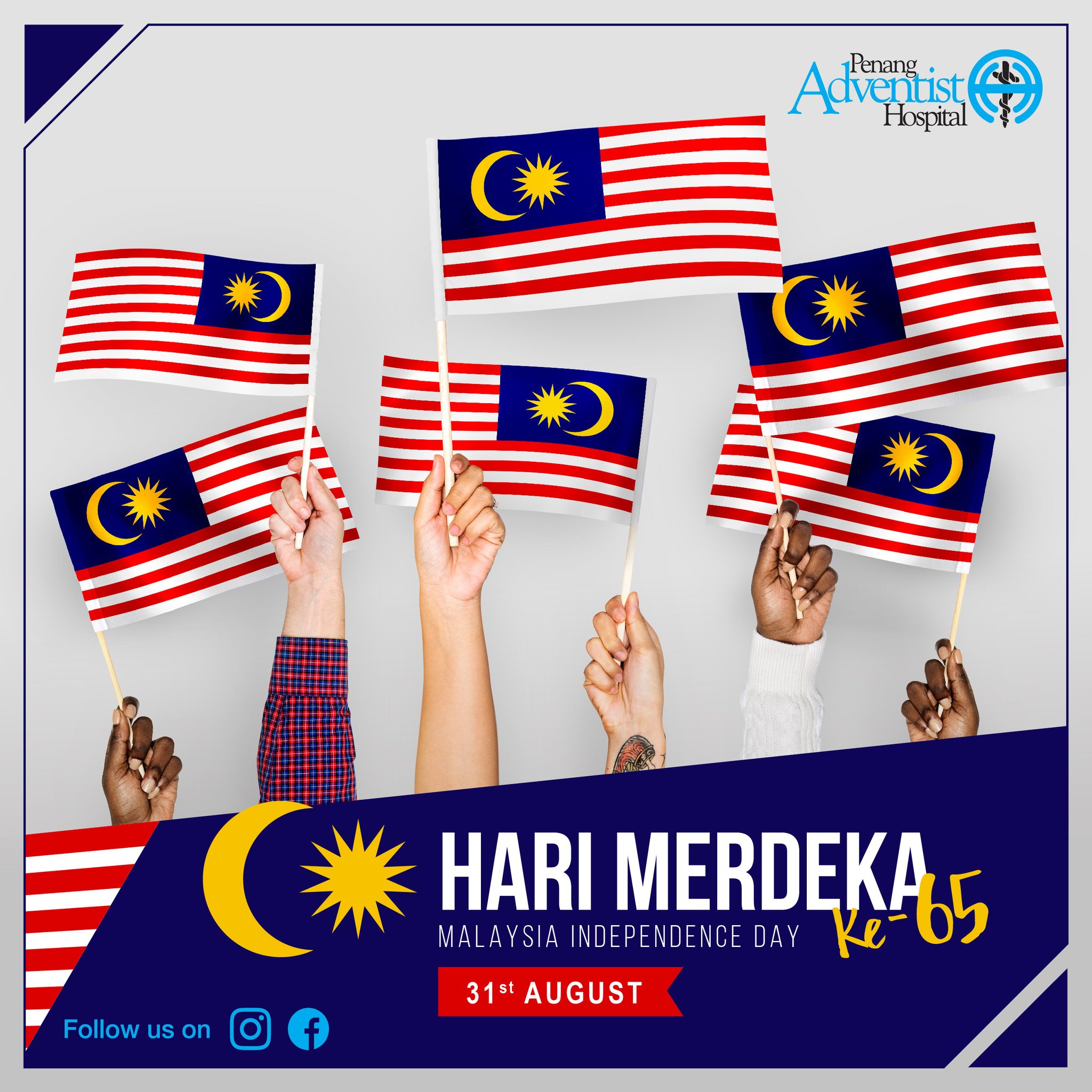 Happy 65th Merdeka Day to all... - Adventist Hospital Charity | Facebook