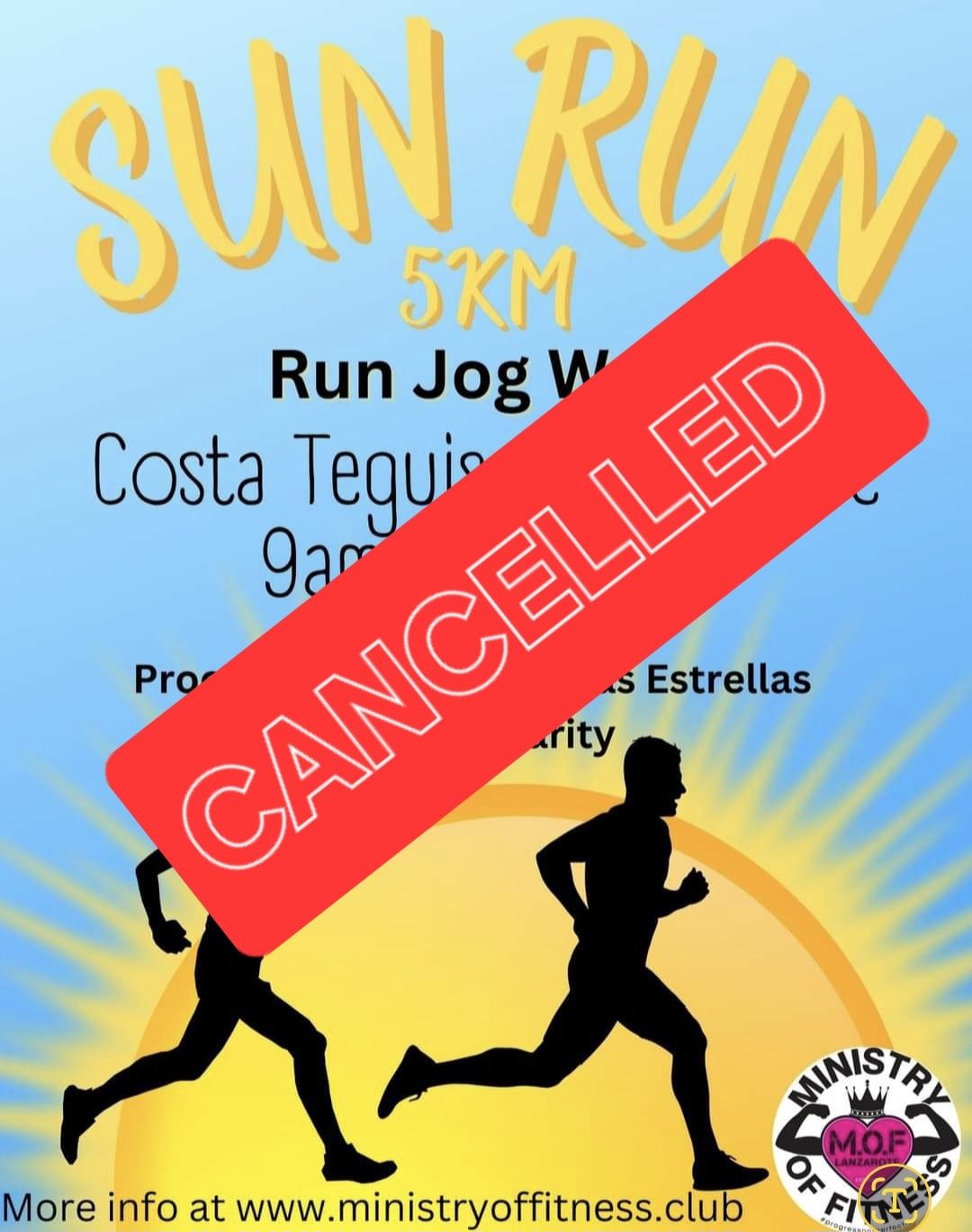 No Sun Run on 6th December | Facebook