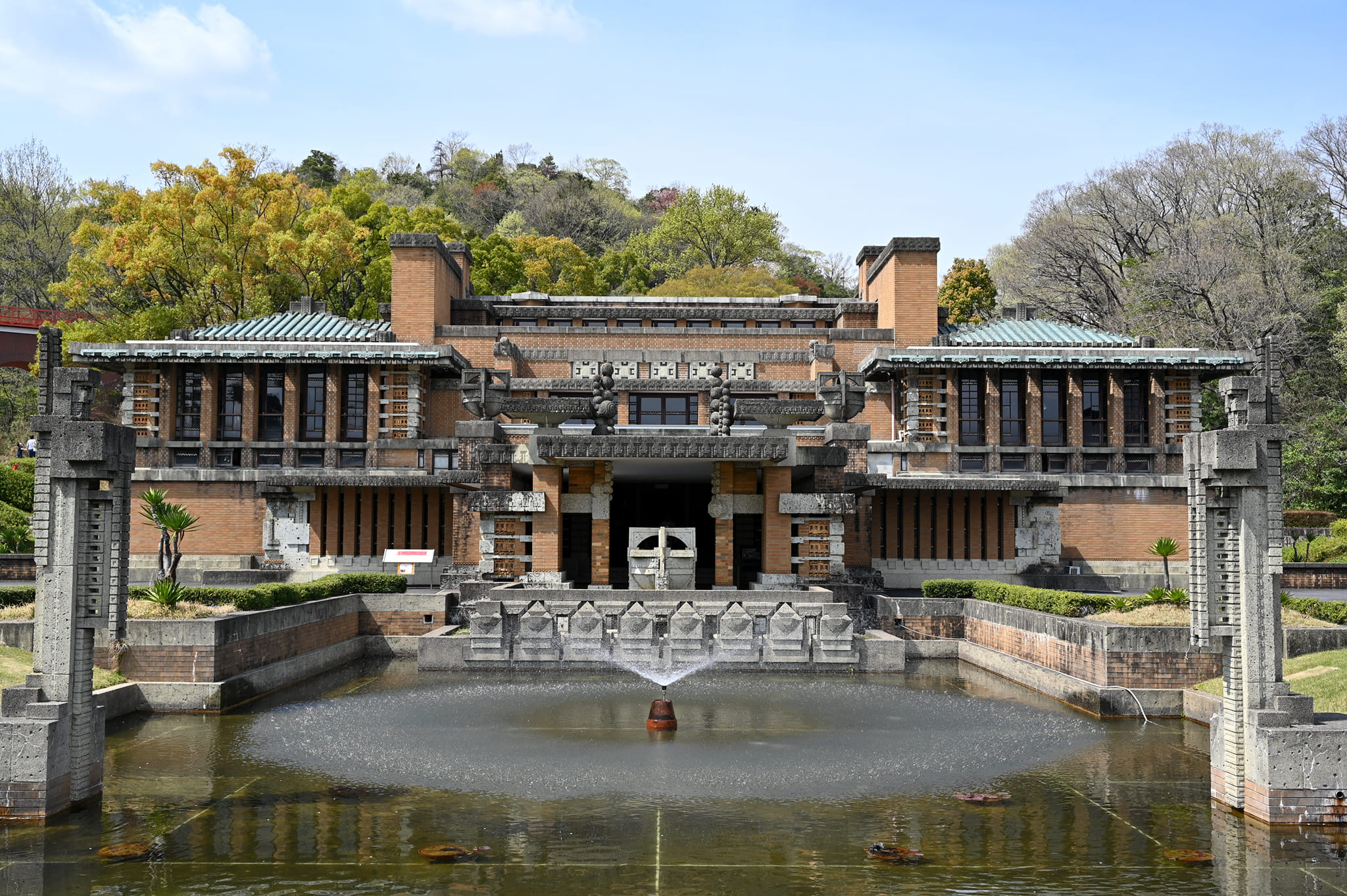 Frank Lloyd Wright's Jiyu Gakuen Myonichikan building in Tokyo, Japan