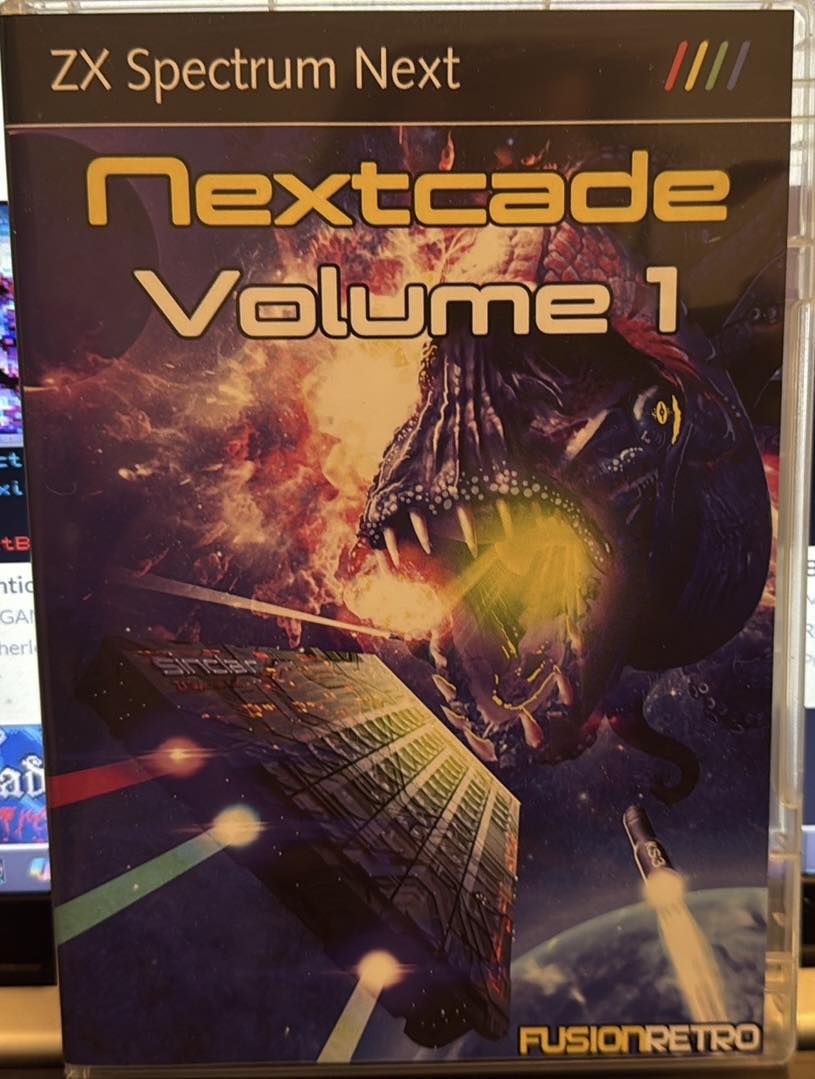 Fired up my sd copy of nextcade. Great fun with loads of games and
