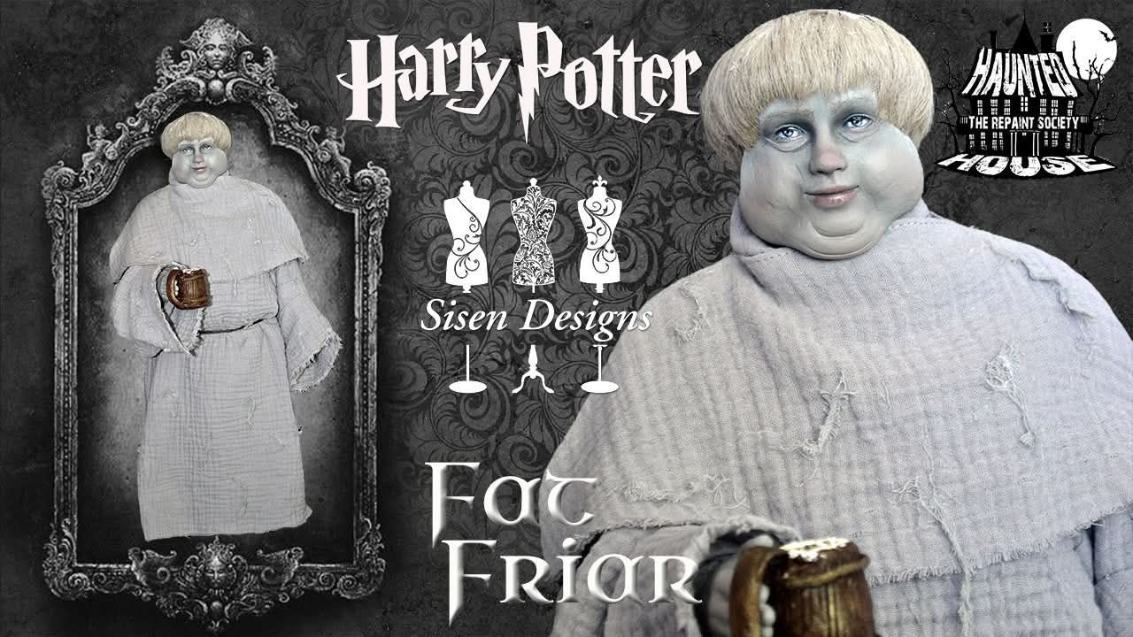 Custom fat friar harry potter figure