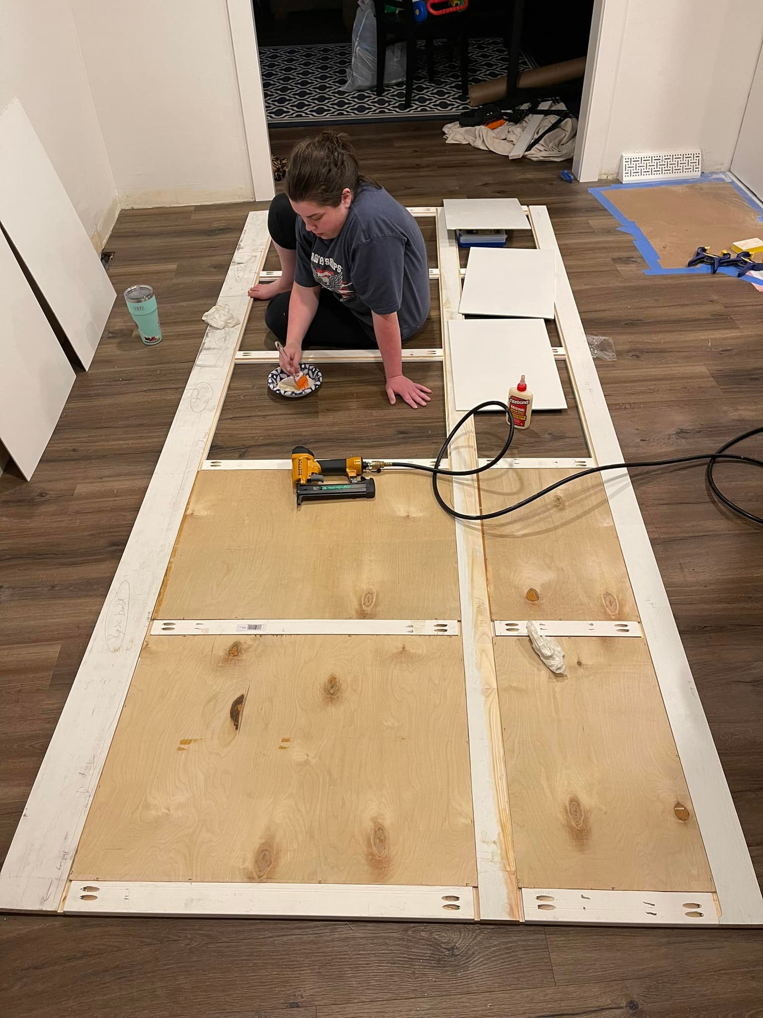 Woodworking For Beginners | I cut a 1/4” rabbit on all the boards with ...