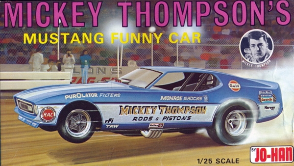 Is the Jo Han Mustang funny car model kit an original issue or a