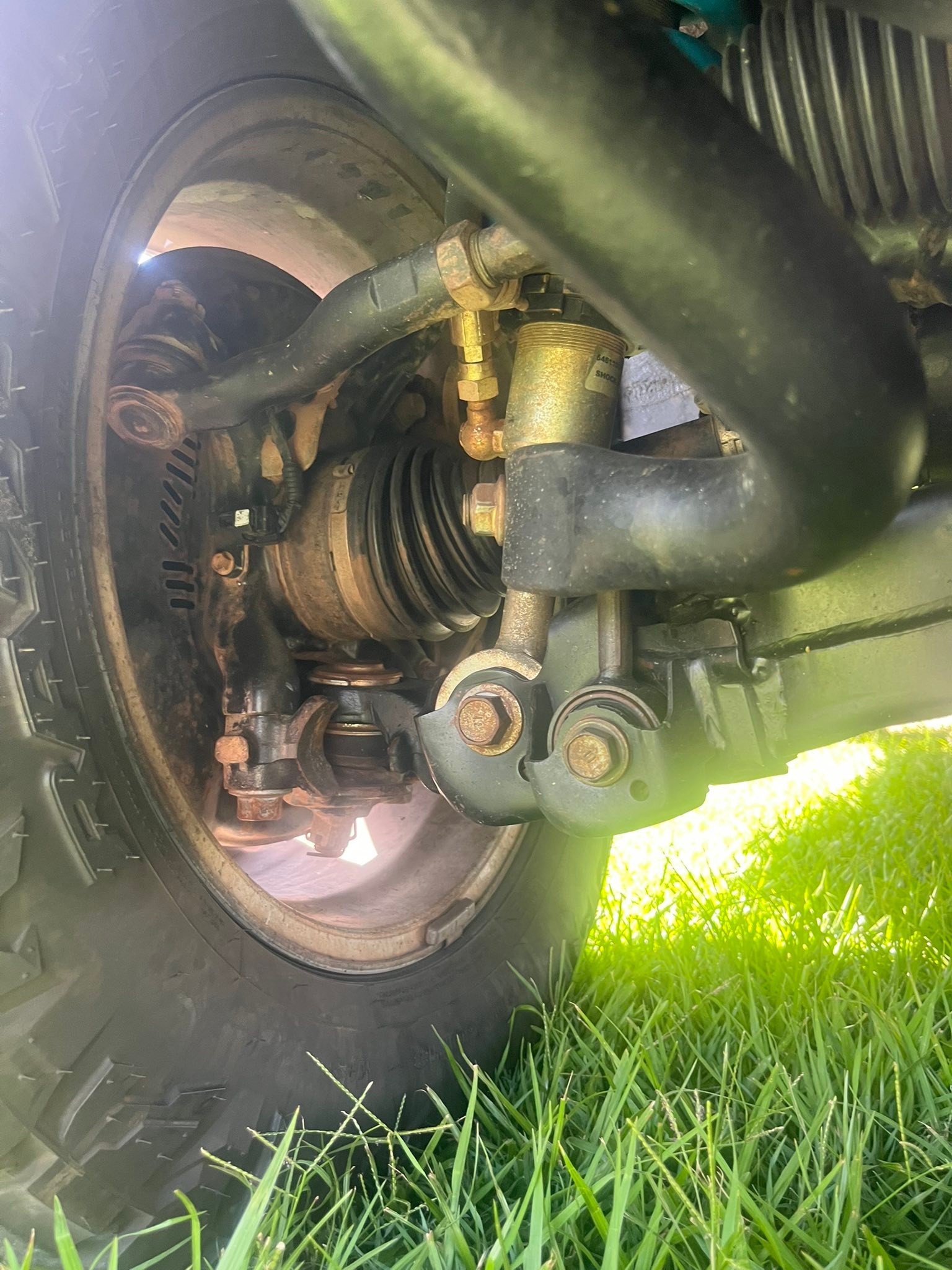 Why do rims rub on KDSS arm after Lovells 4.2 GVM upgrade?