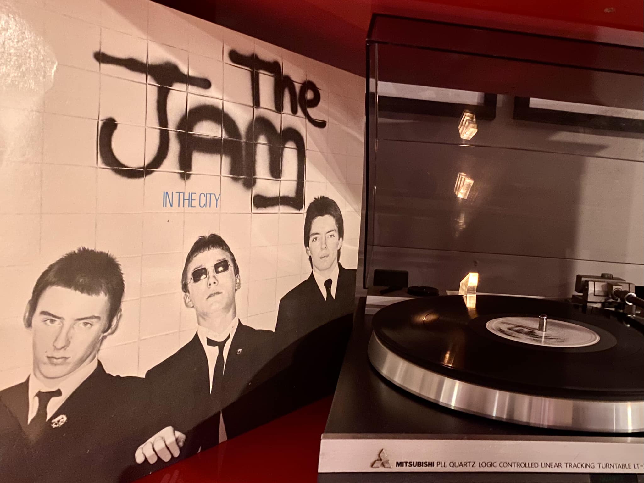 The jam in the city 1977 with banned printed inner.