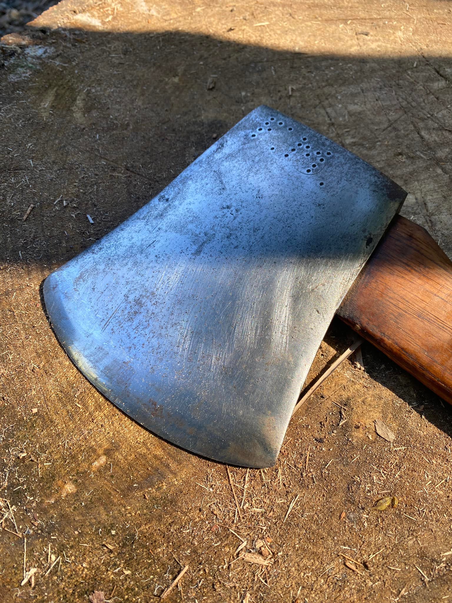 What is the origin of this USA forestry service stamped axe?