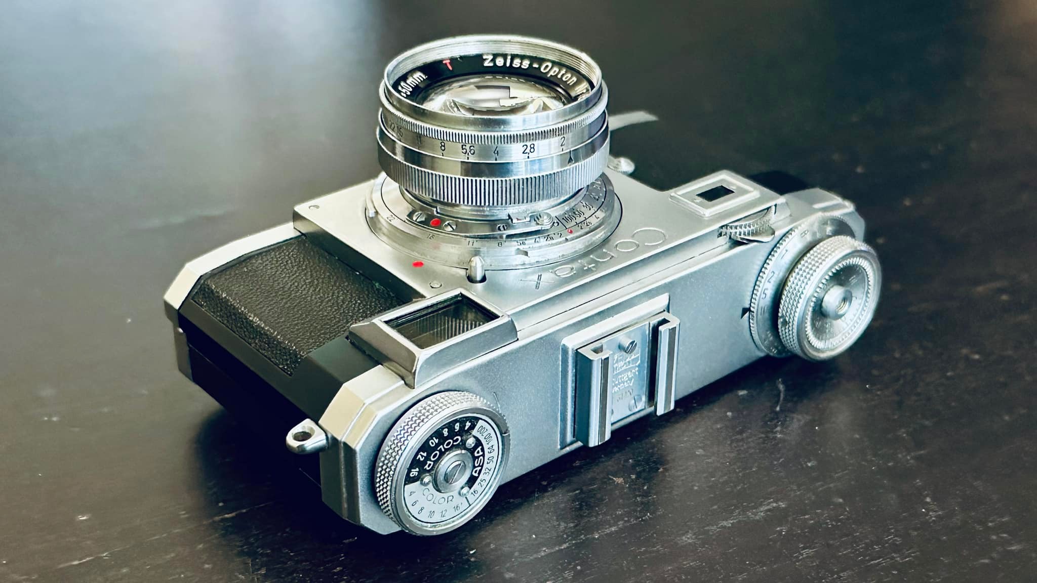 Restoration of 1951 Contax IIa camera with Zeiss Opton 50mm f/2 lens