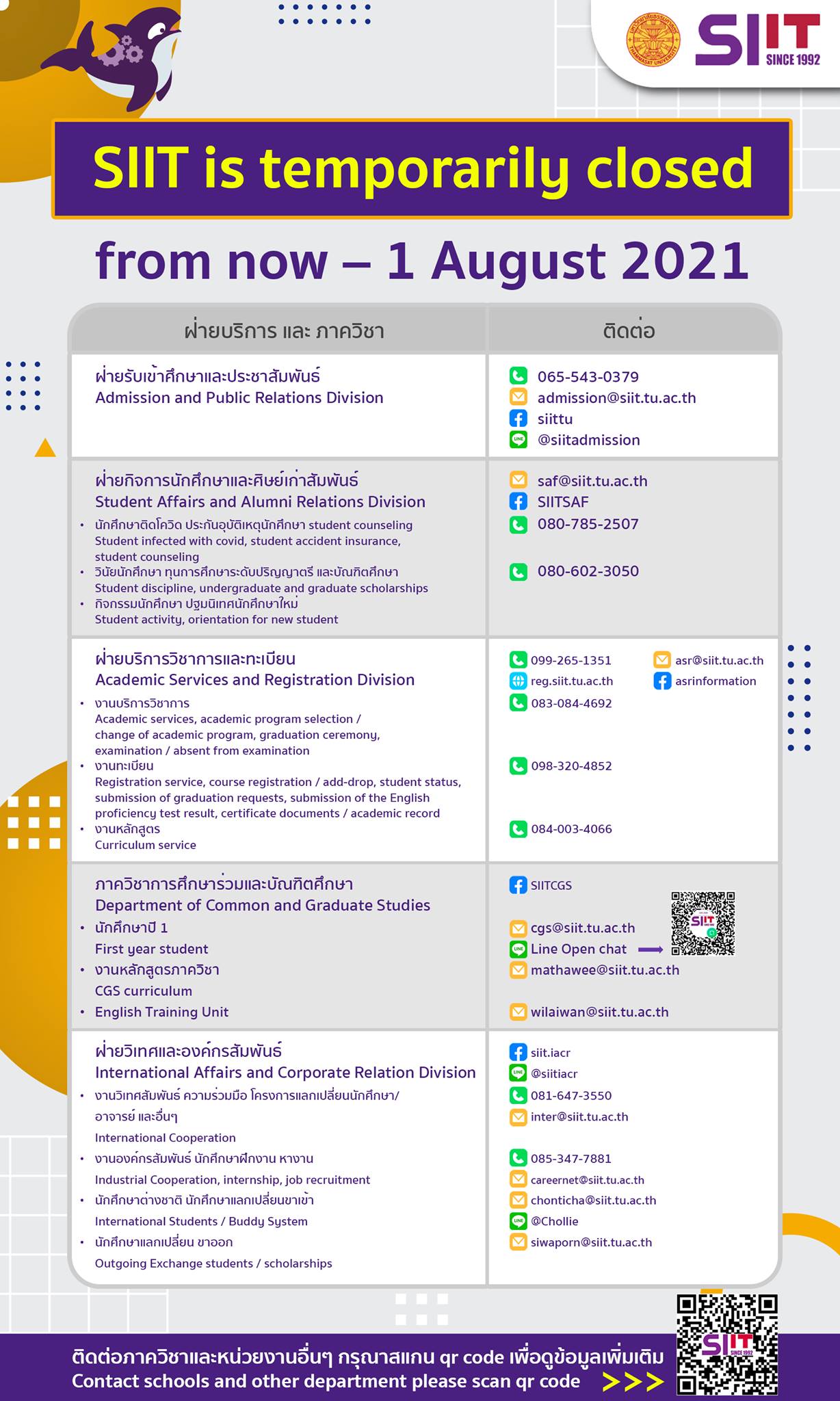 ส... - Sirindhorn International Institute of Technology (SIIT) | Facebook