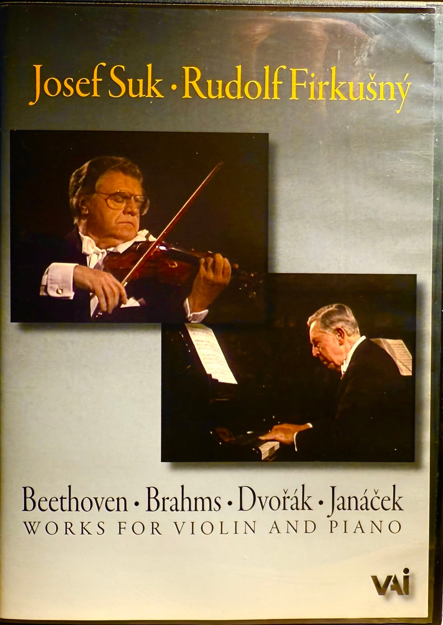 In Recital, JOSEF SUK, violin RUDOLF FIRKUŠNÝ, piano • Dvorak 
