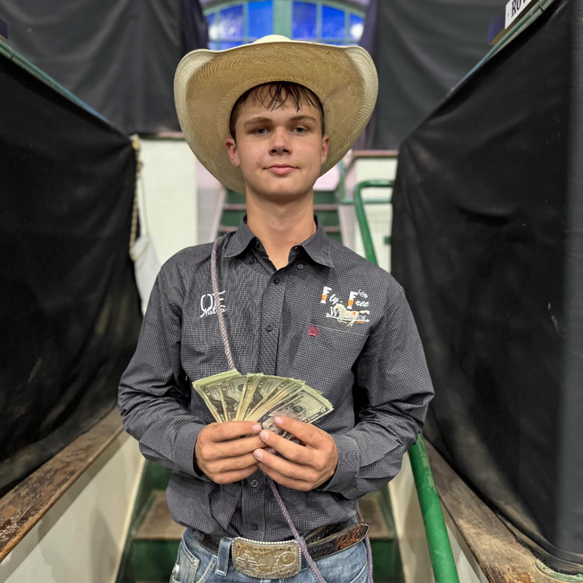 Cindy - Congratulations to Tie-Down Roper, Ryder Loeb for #winning $445 ...