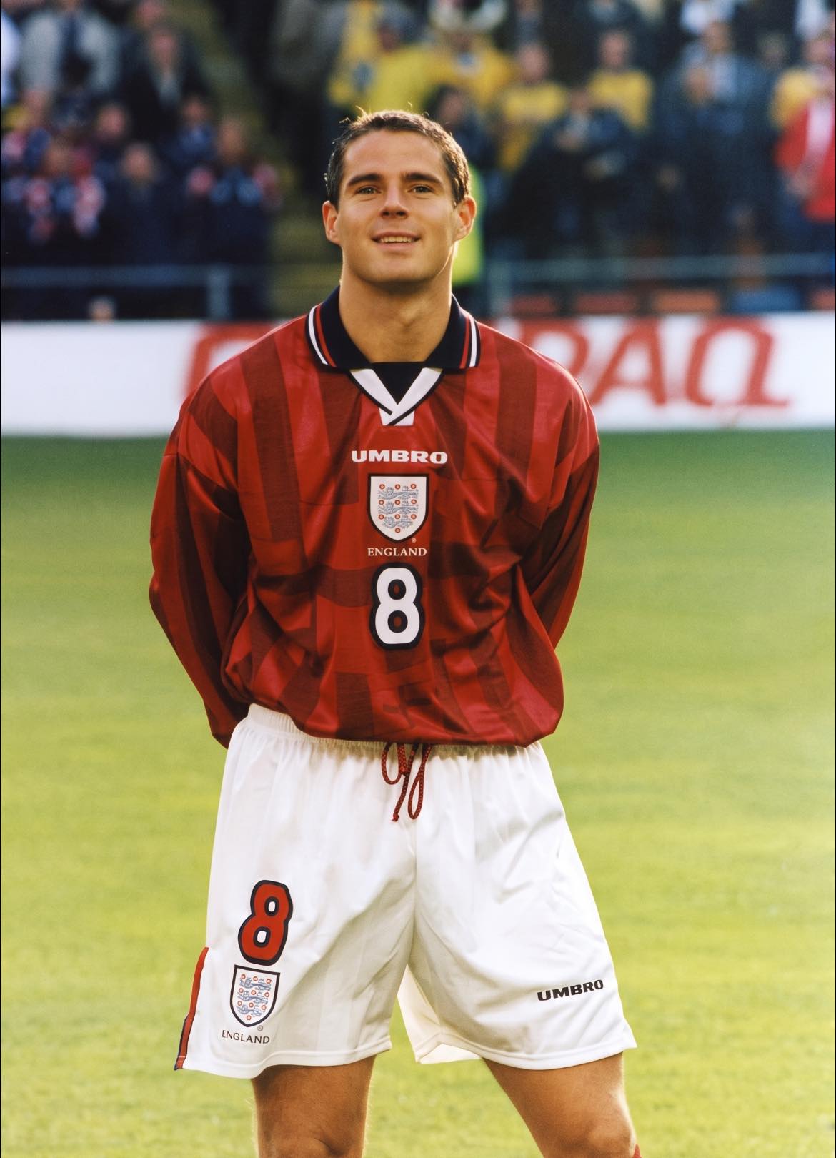 This England shirt brings back so many memories. ❤️ Jamie