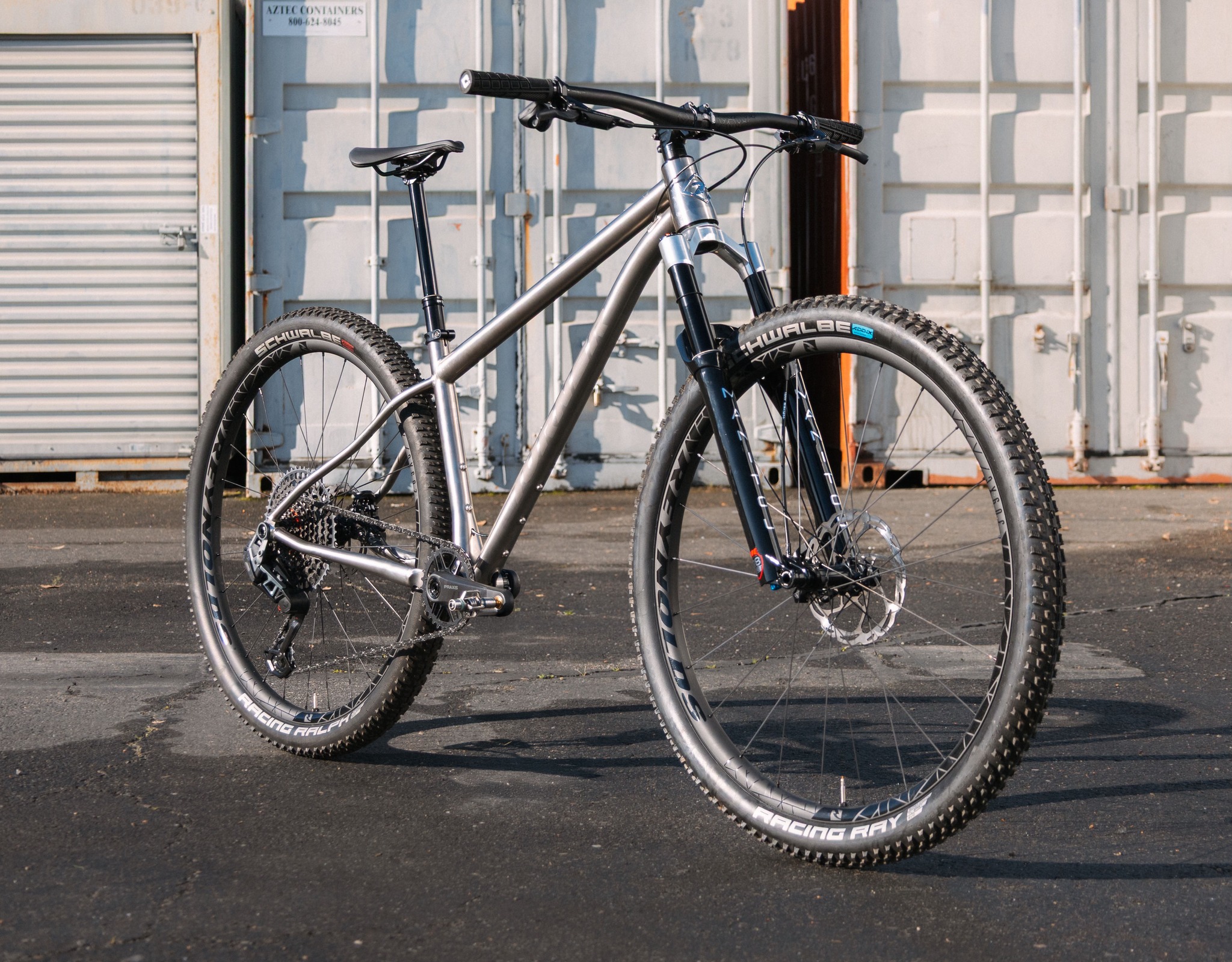 The Burner is back? Dave Turner was showing off a titanium version