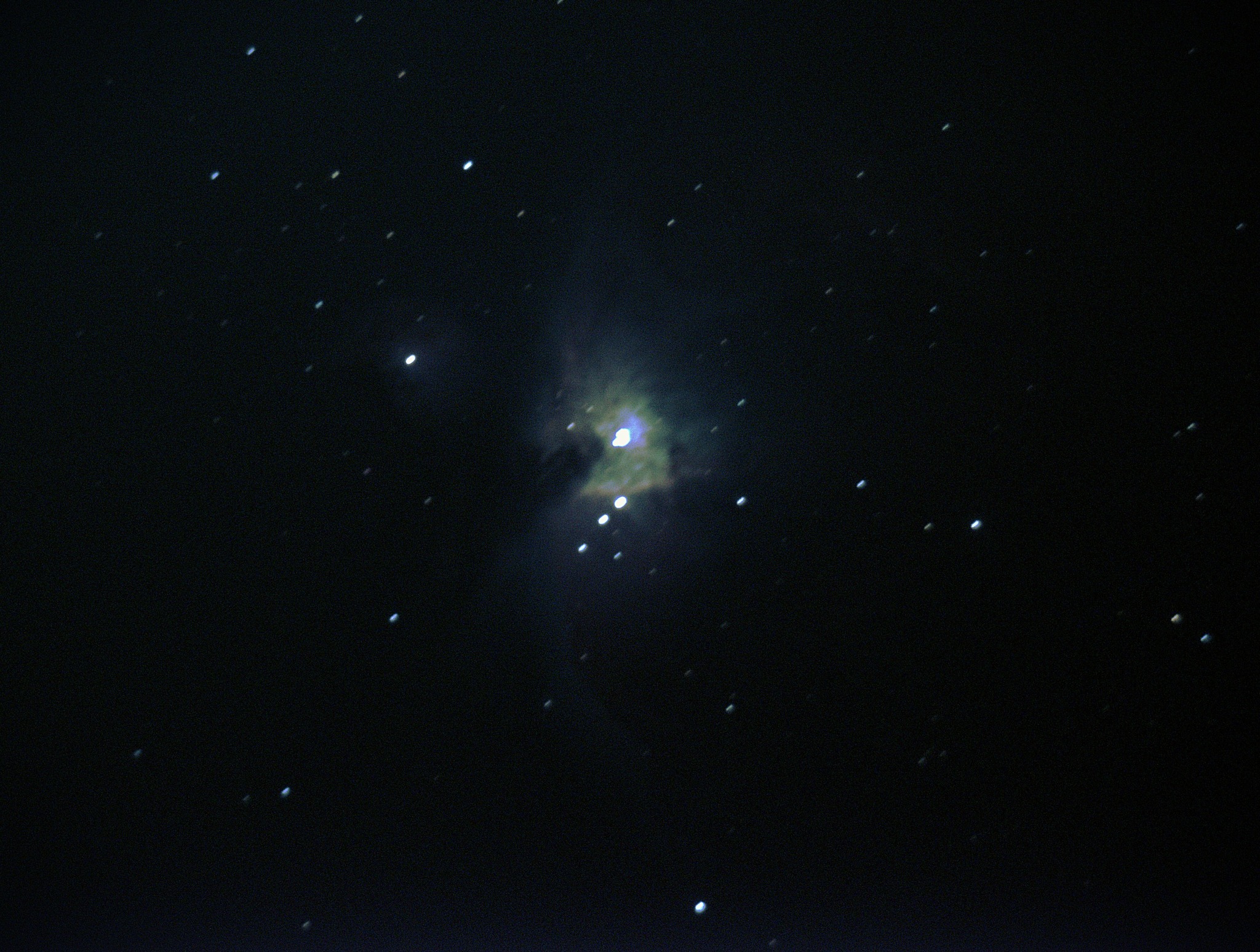 Orion nebula captured with Celestron 130AZ