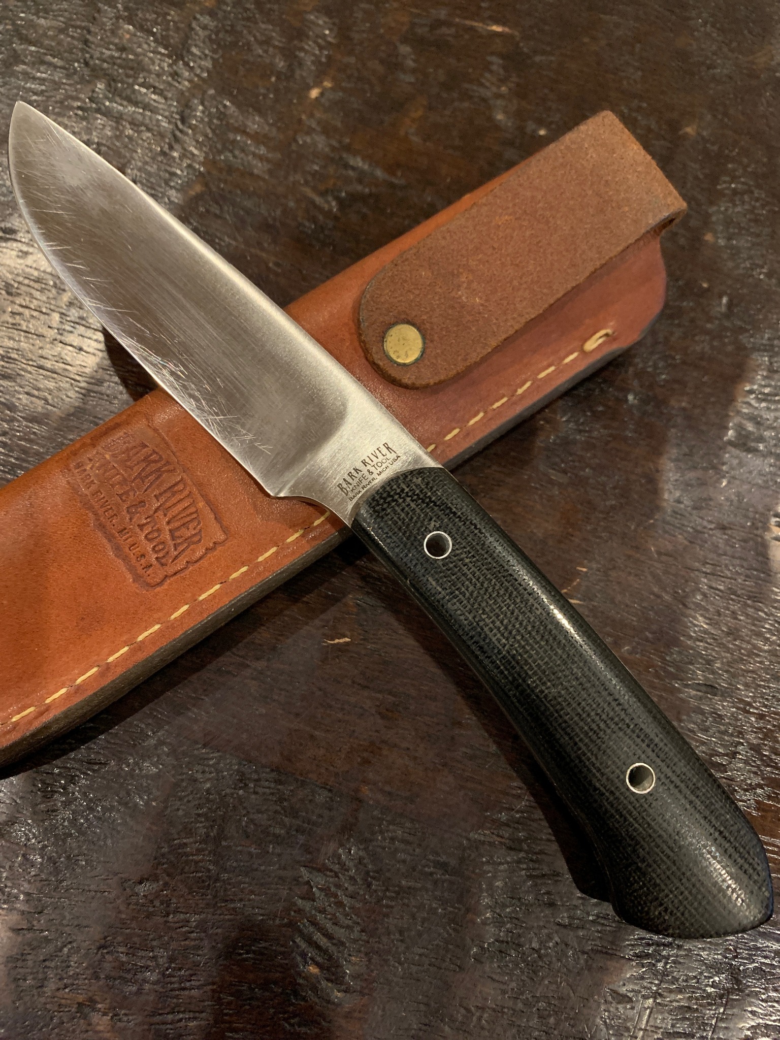 What is this Bark River knife with 1st production run?