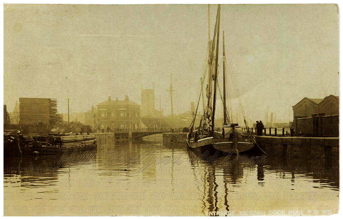 Hull: The good old days | Victoria Dock Entrance (from River Hull ...