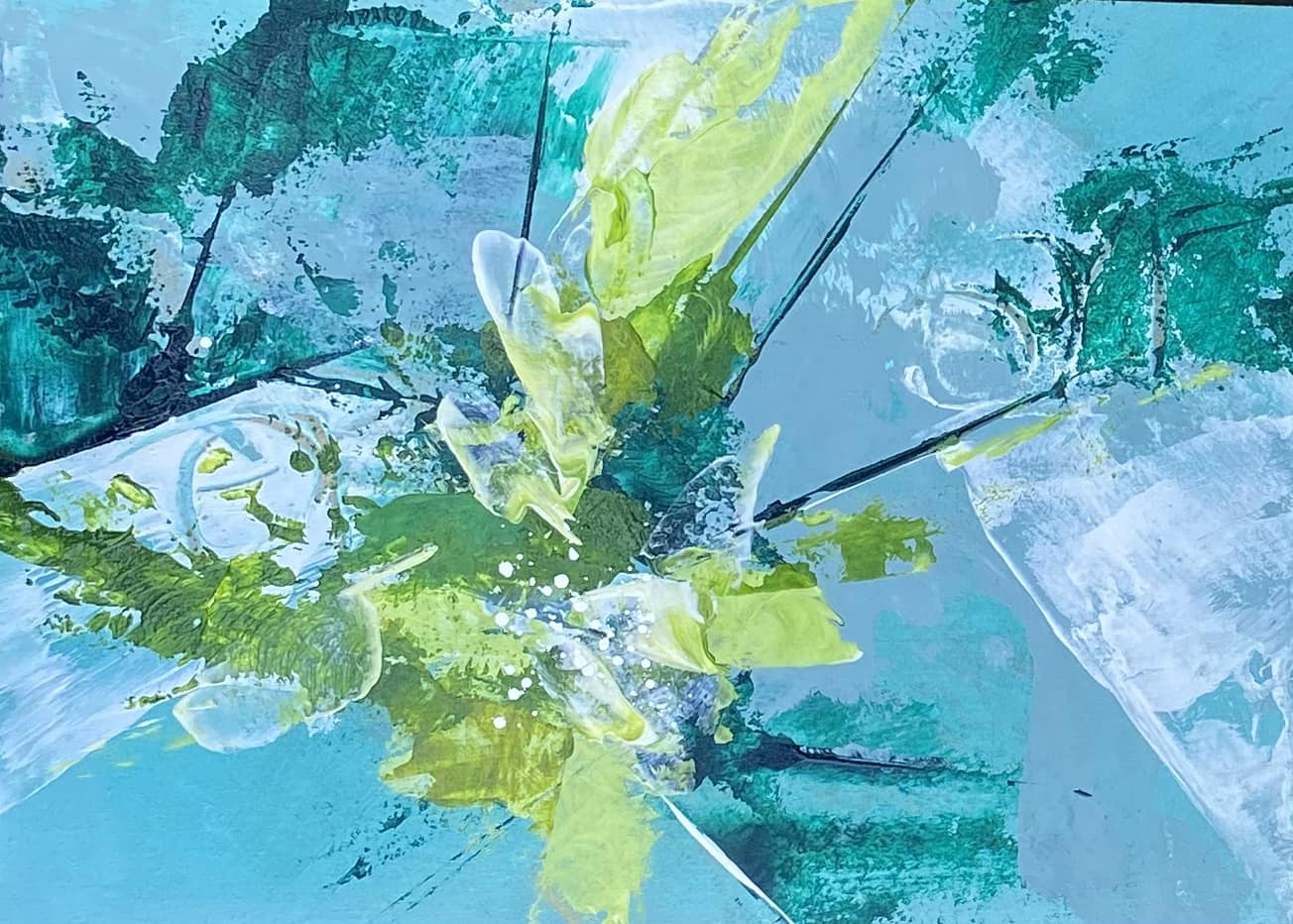 A3 on mix media paper -Acrylic