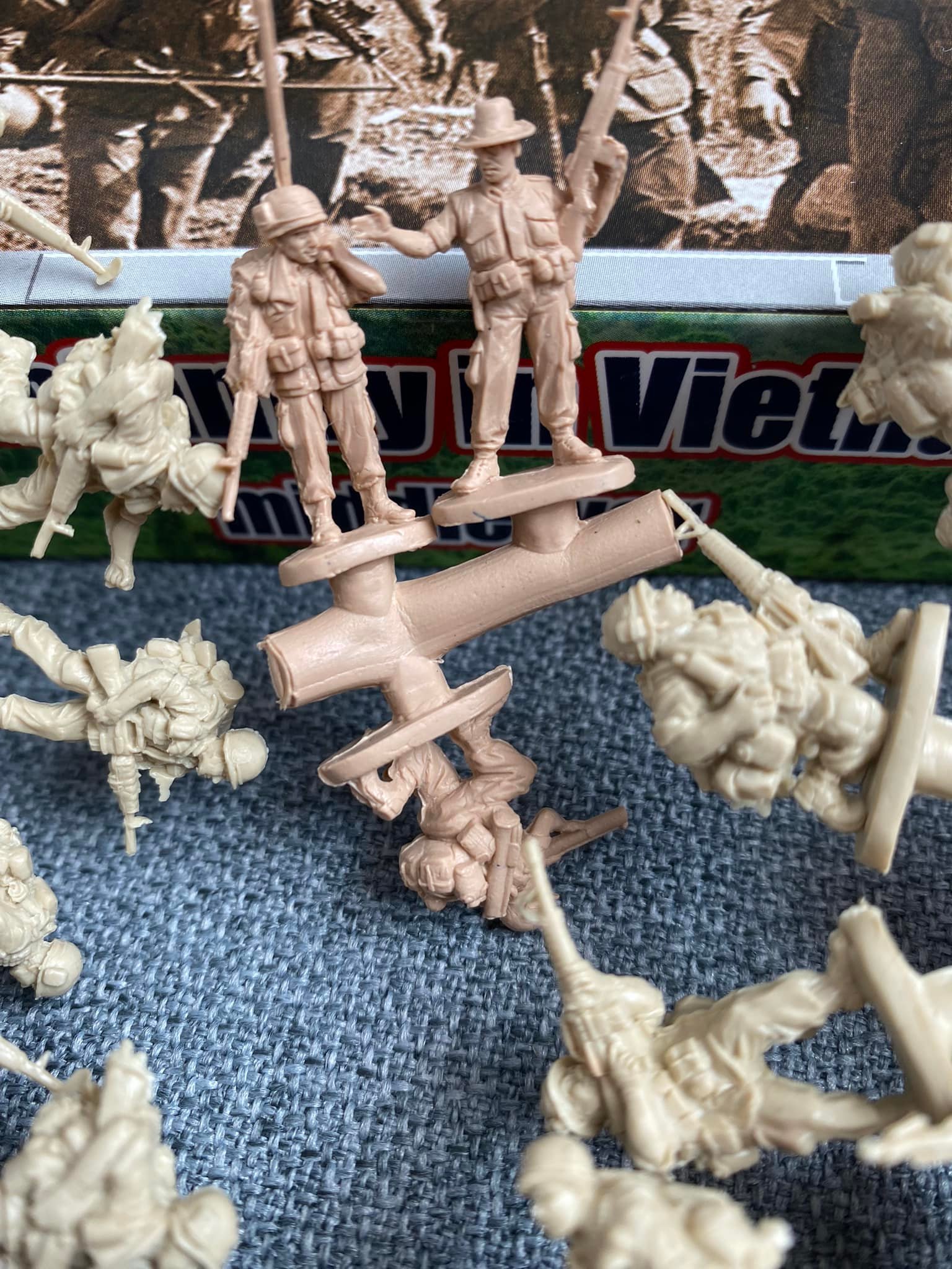 So far, 1/72 scale US & NVA/VC figures have largely come from