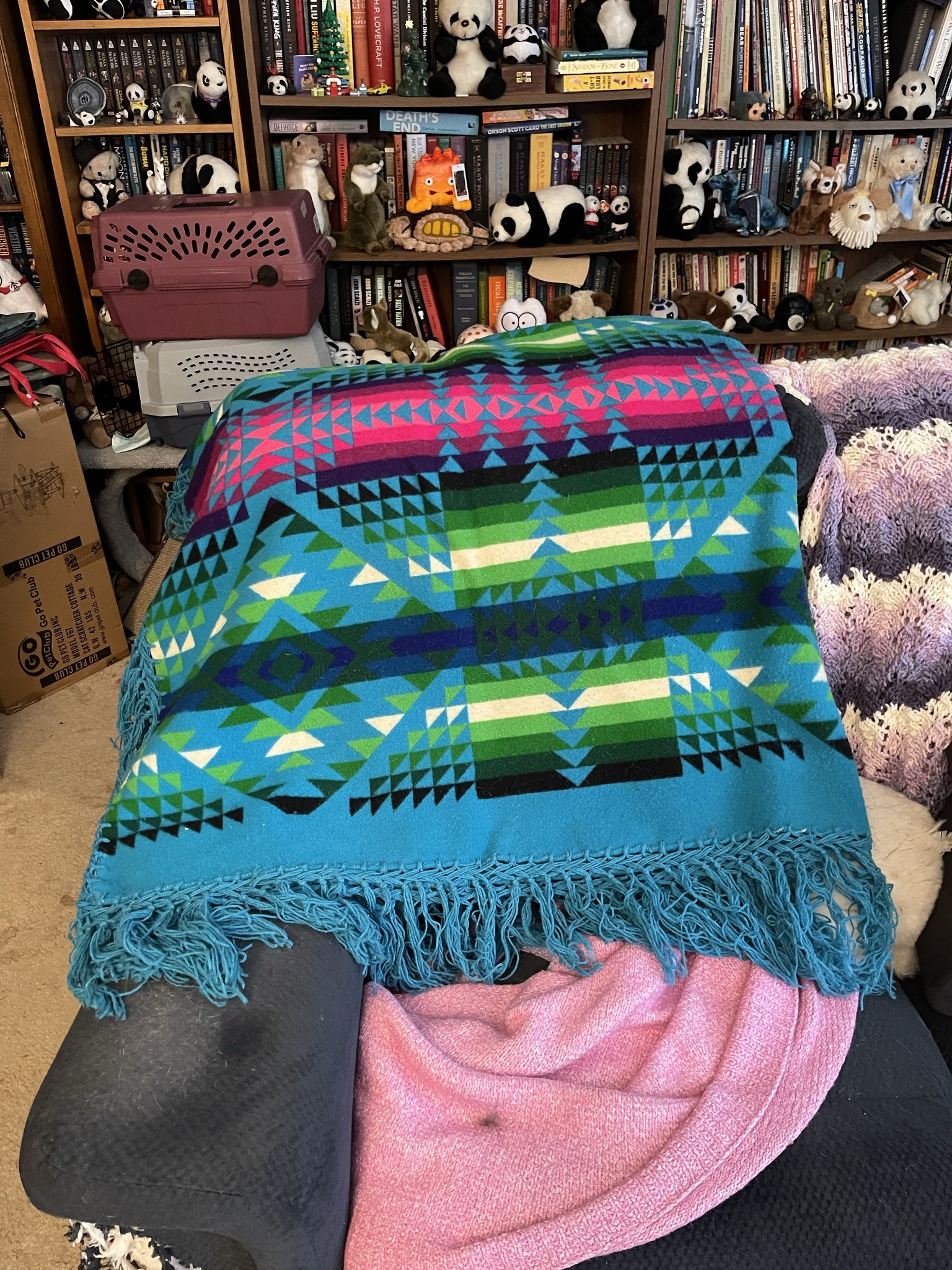 How to identify and value a vintage Beaver State blanket?