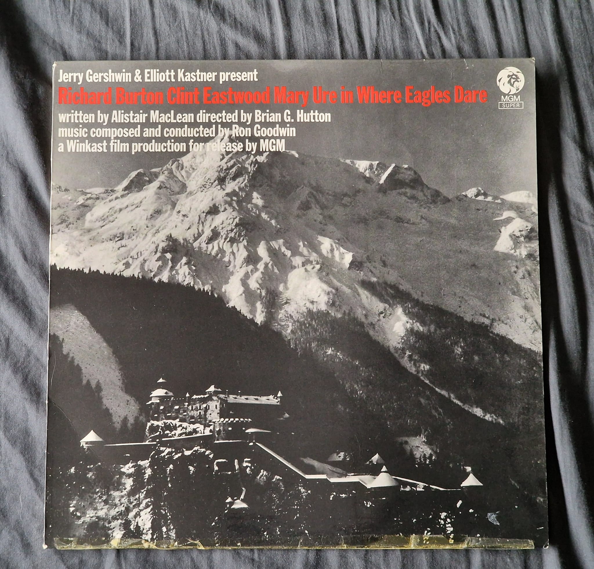Where Eagles Dare soundtrack CD with Ron Goodwin's score