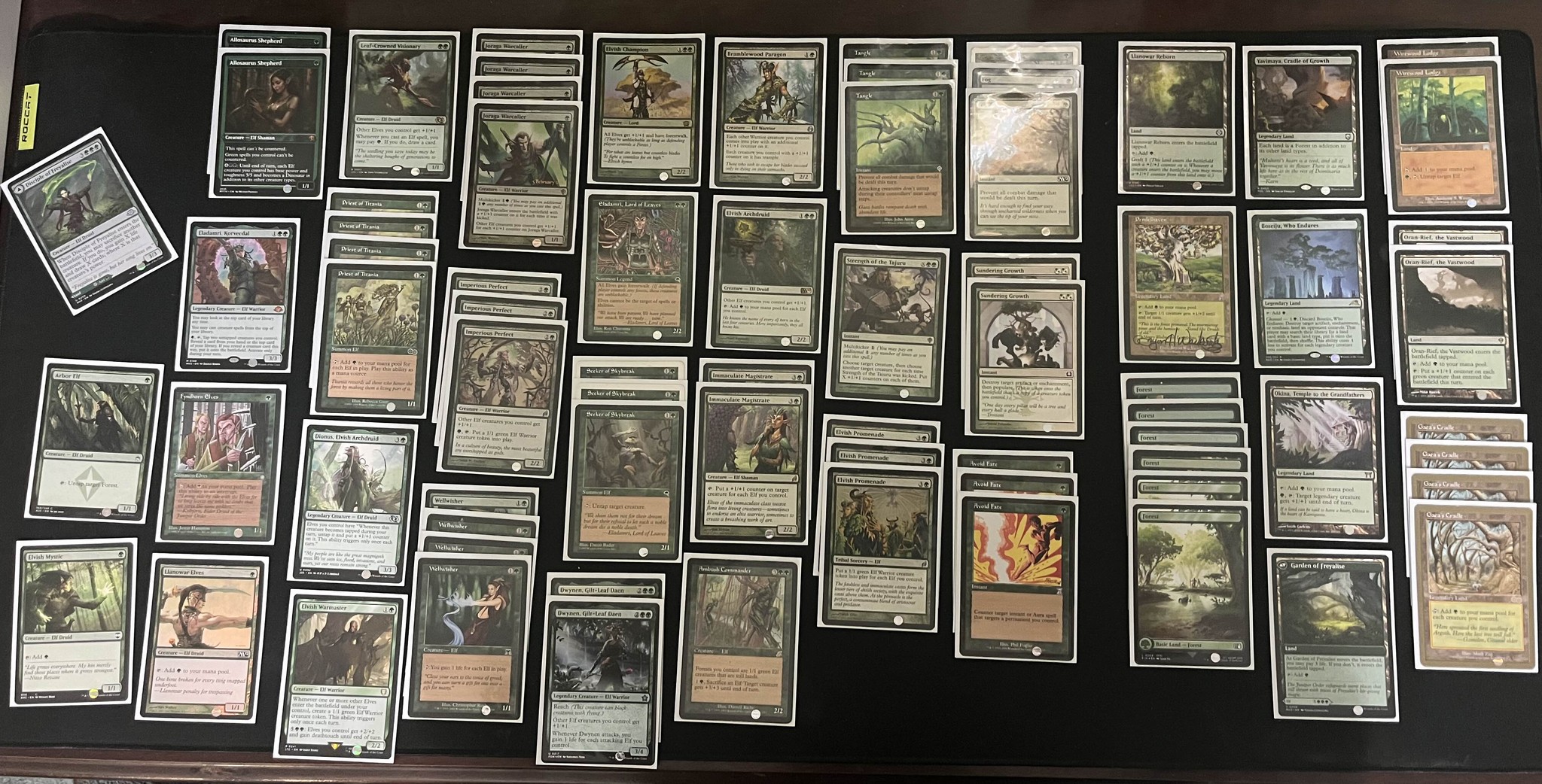 Magic: The Gathering Players Group | Elf deck i've had for a while ...