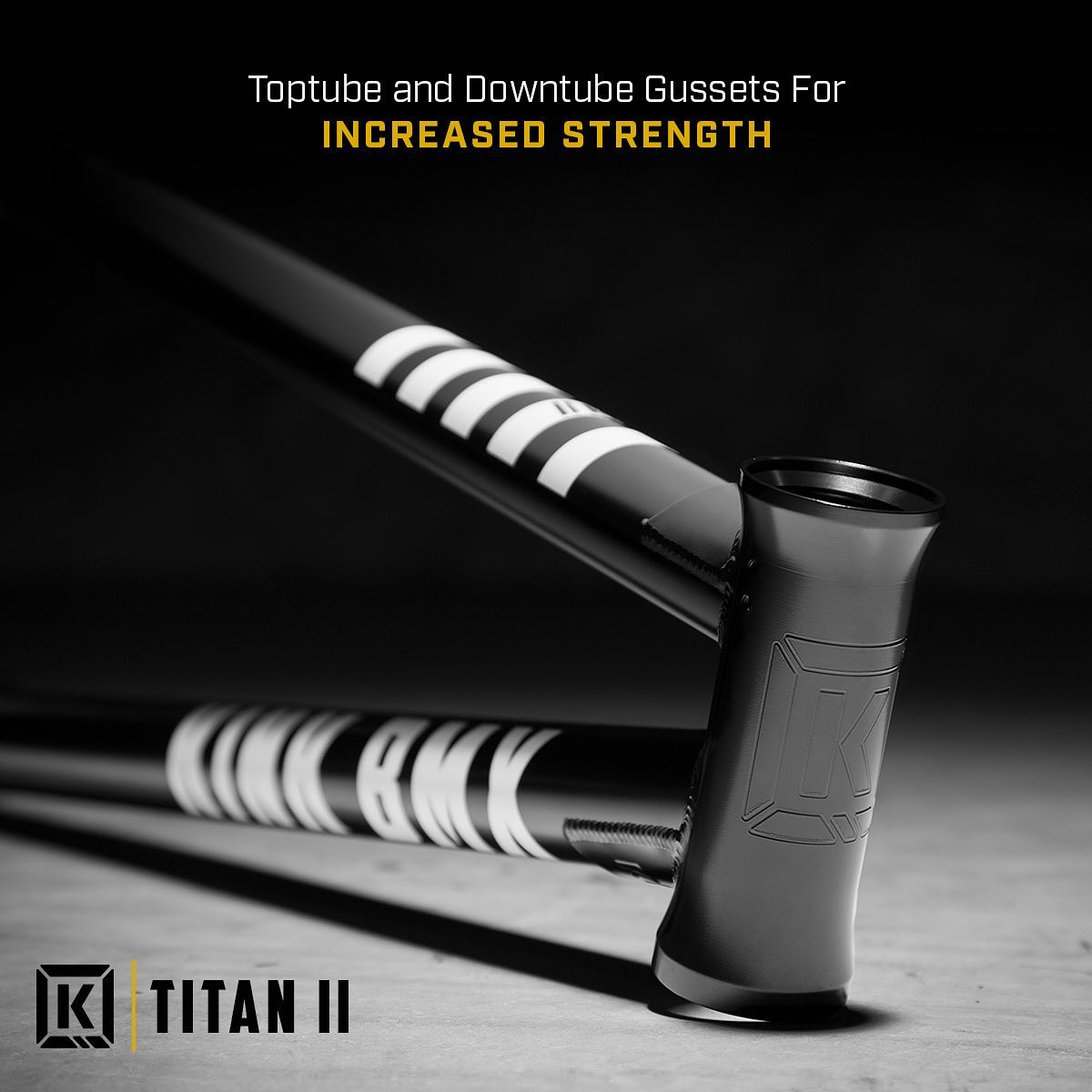 The Kink Titan II Frame is repped by some of your favorite Kink