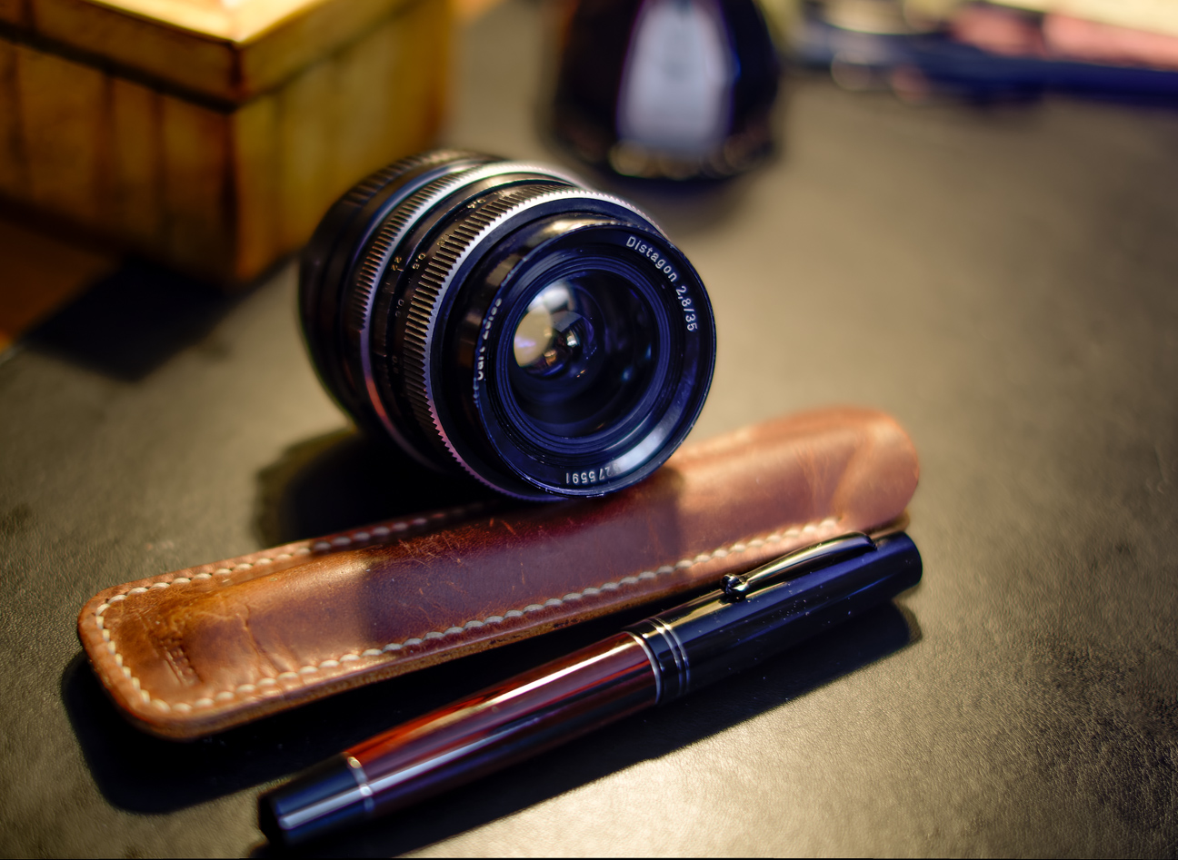 Rollei Distagon single coating 35mm f2.8 lens