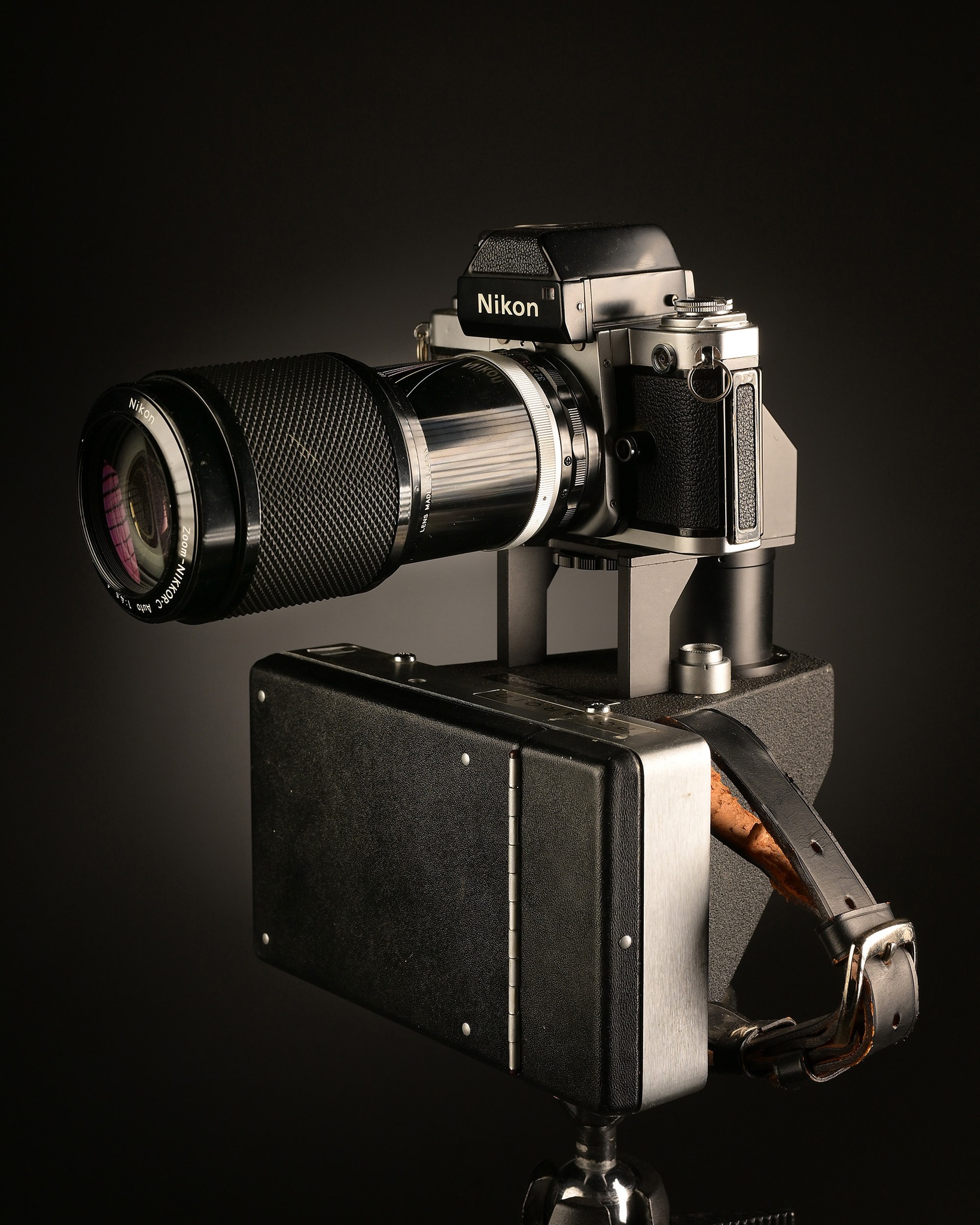 Nikon F with Speed Magny 100 Polaroid Back