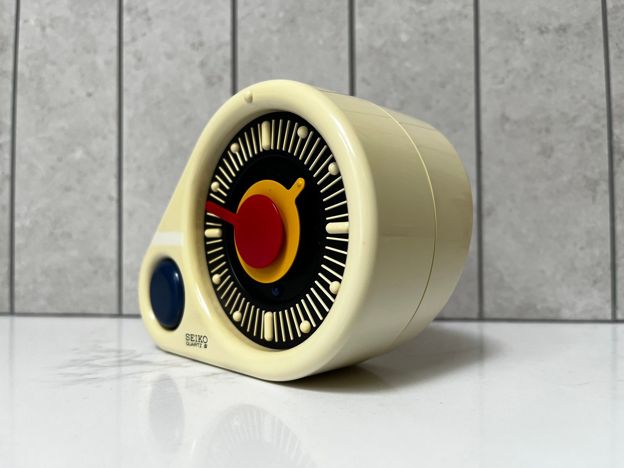 Tim Apicella Space Age Design Museum- 1977 Seiko Clock #SD-506