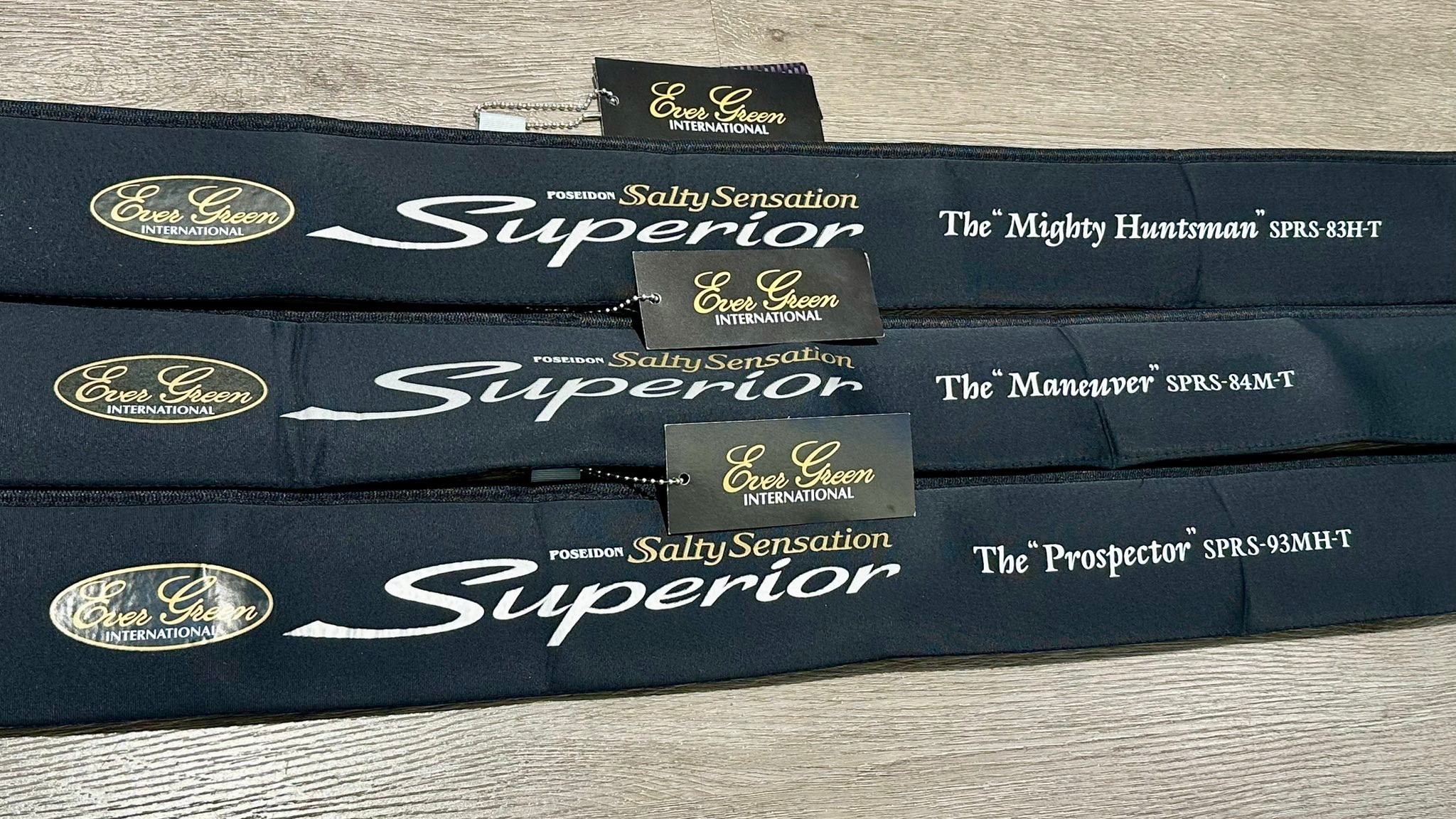 Evergreen salty sensation rods are back in stock