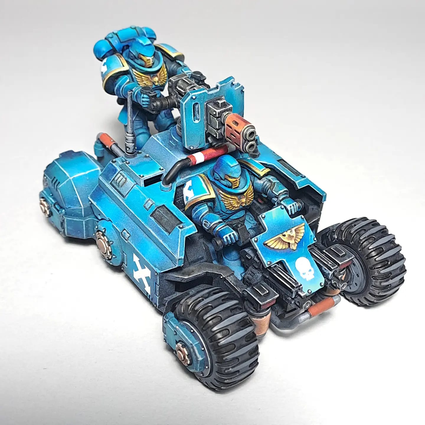 Commission PRO Peinte - Primaris Invader ATV - MAGNETIZED 