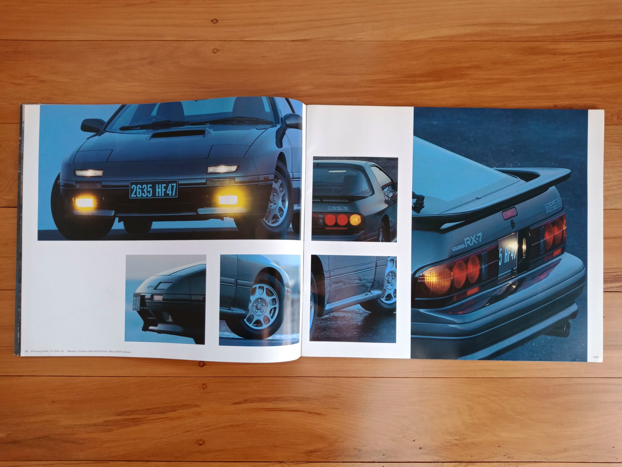 1979 Mazda Savanna RX-7 brochure from Japan