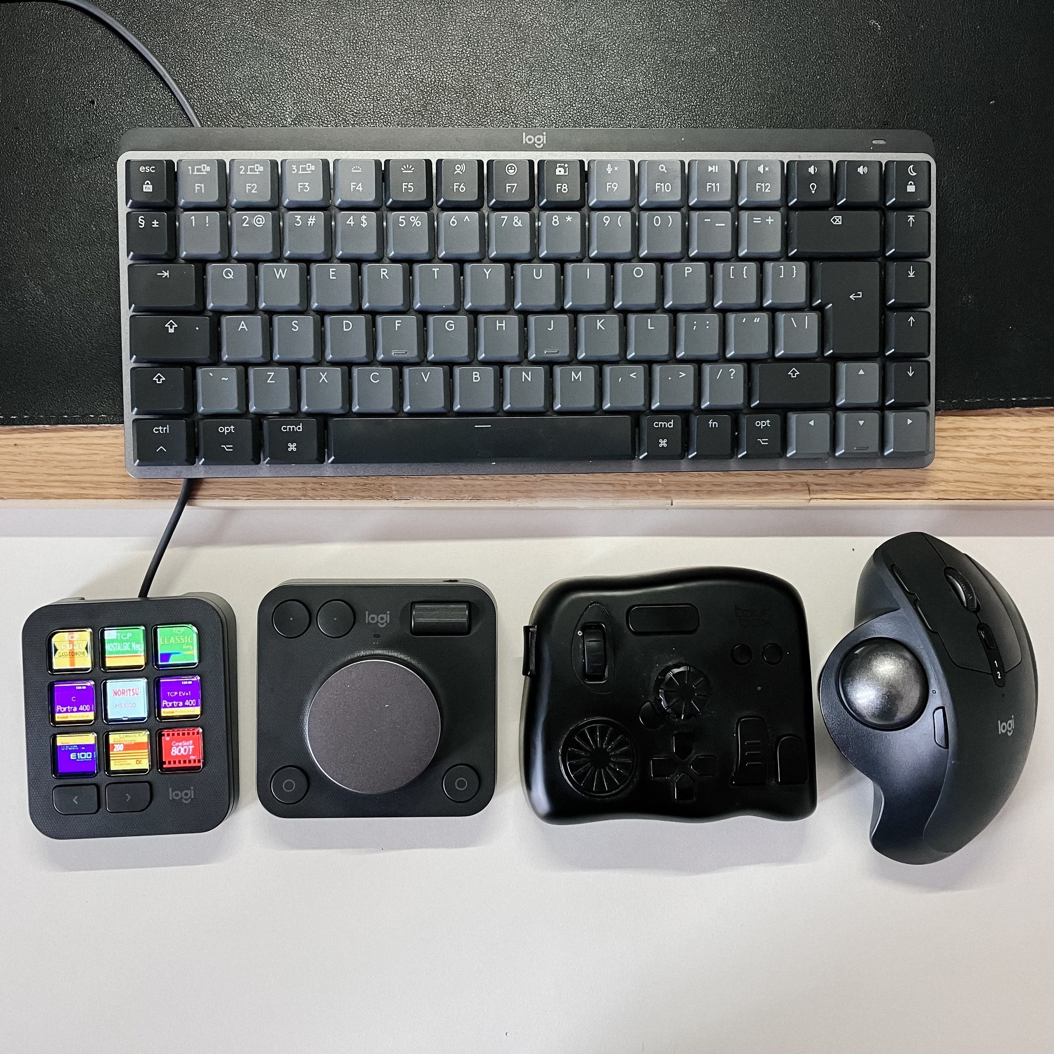 Recently started using both Logi MX Creative Console (MXCC) + 